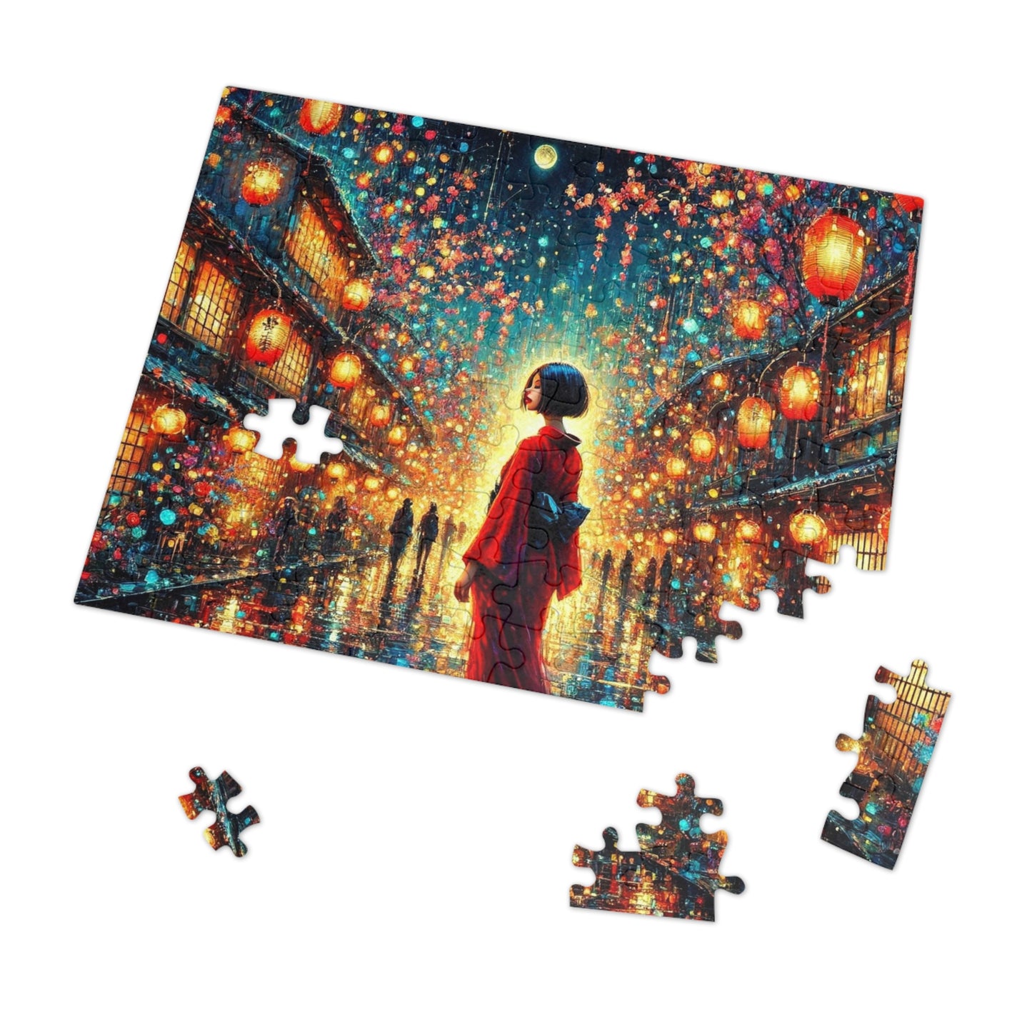 Moonlight, Lanterns, and Blossoms in Kyoto: Inspired by The Night Is Short, Walk on Girl