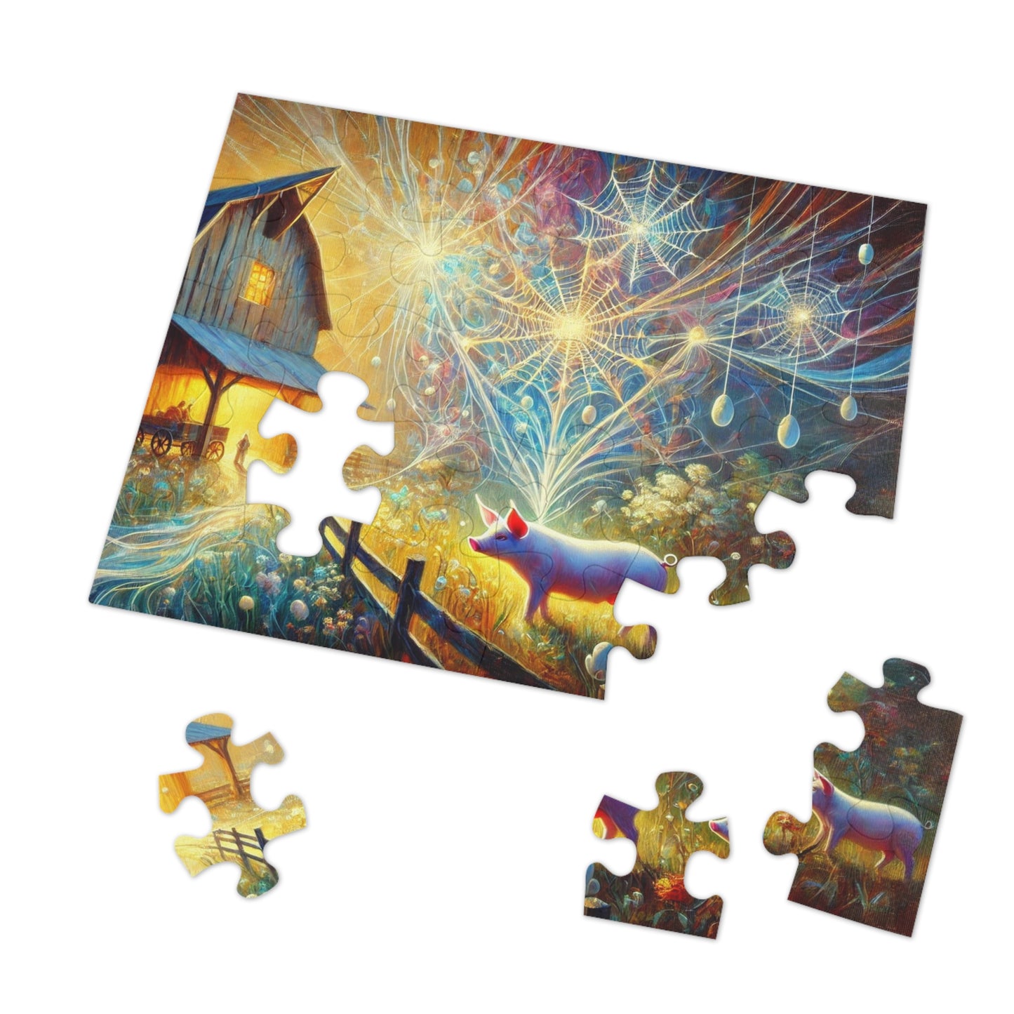 The Web of Light: A Tale Woven in Wonder