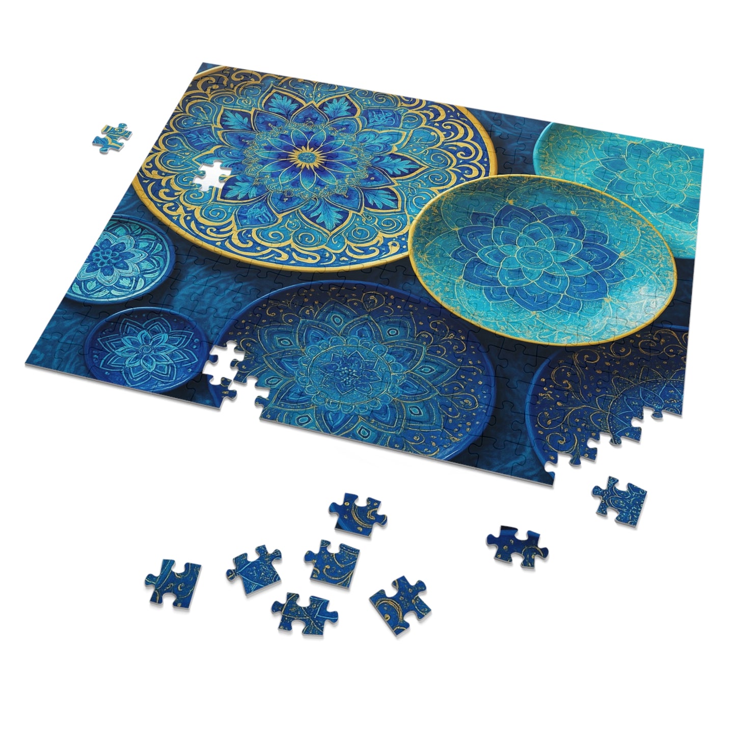 Whispers of Samarkand: The Blue Mosaic
