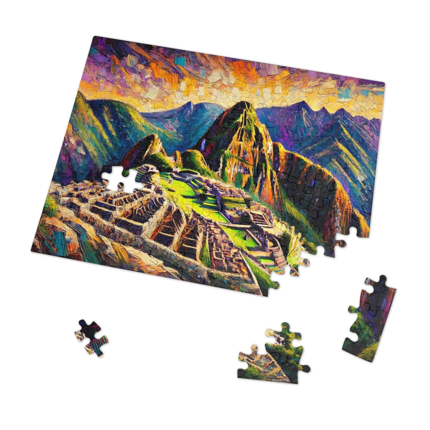 The Painted Heights of Machu Picchu