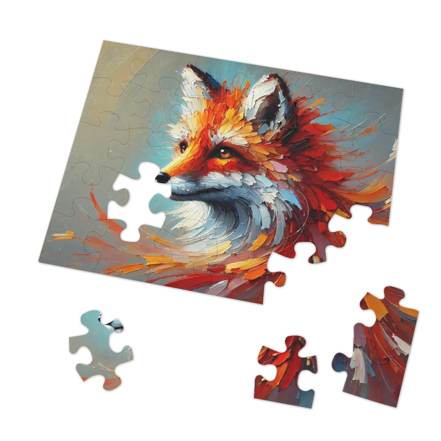 Crimson Serenity: The Fire Within the Fox