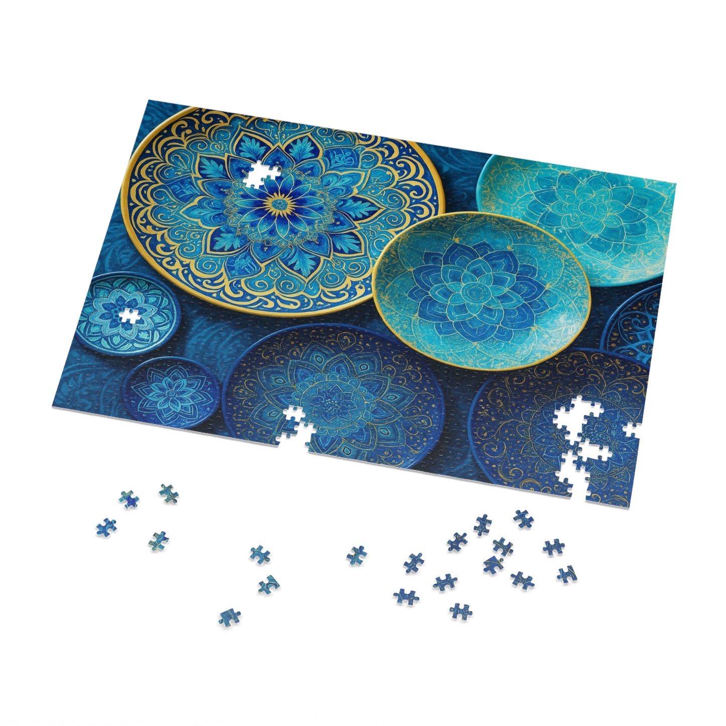 Whispers of Samarkand: The Blue Mosaic