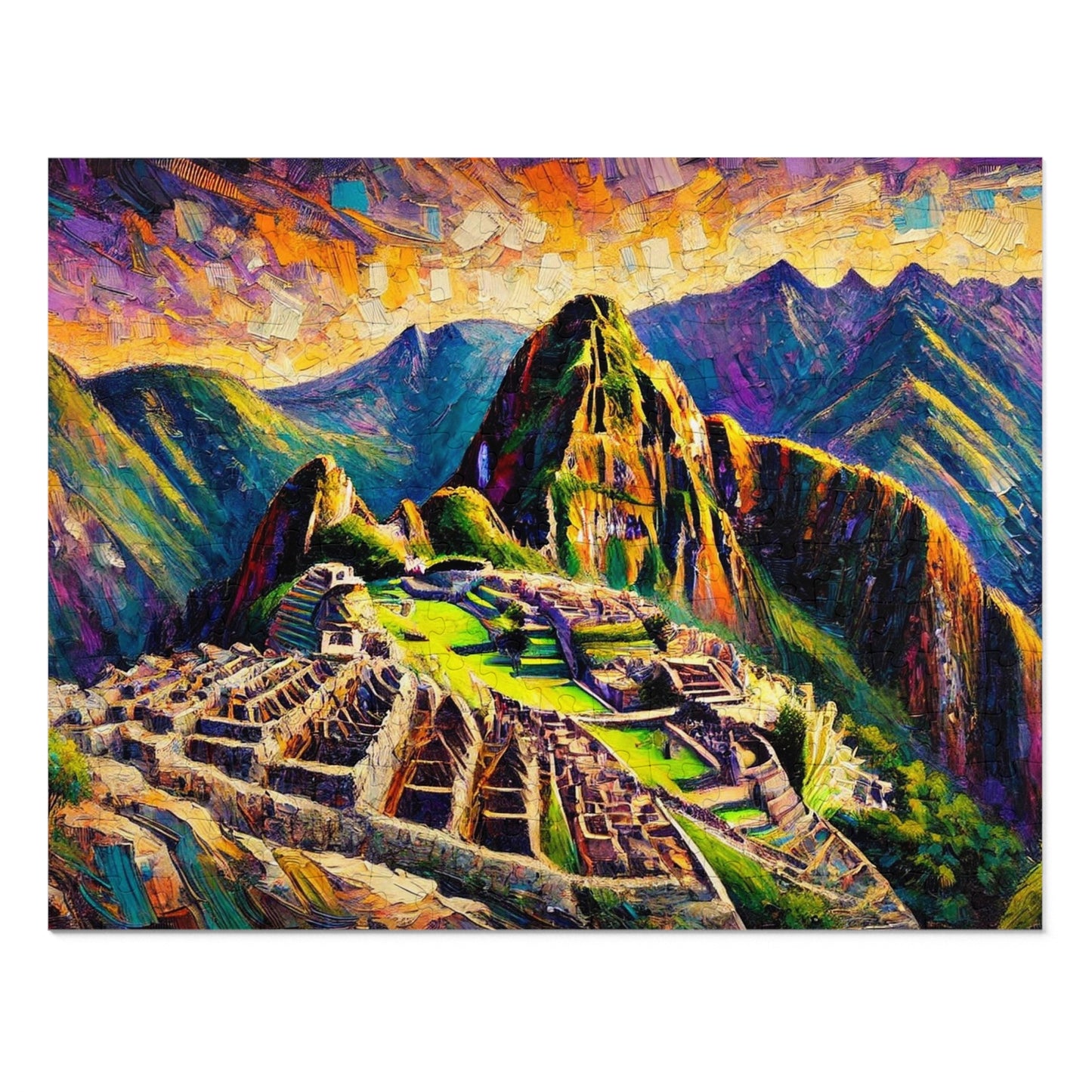 The Painted Heights of Machu Picchu