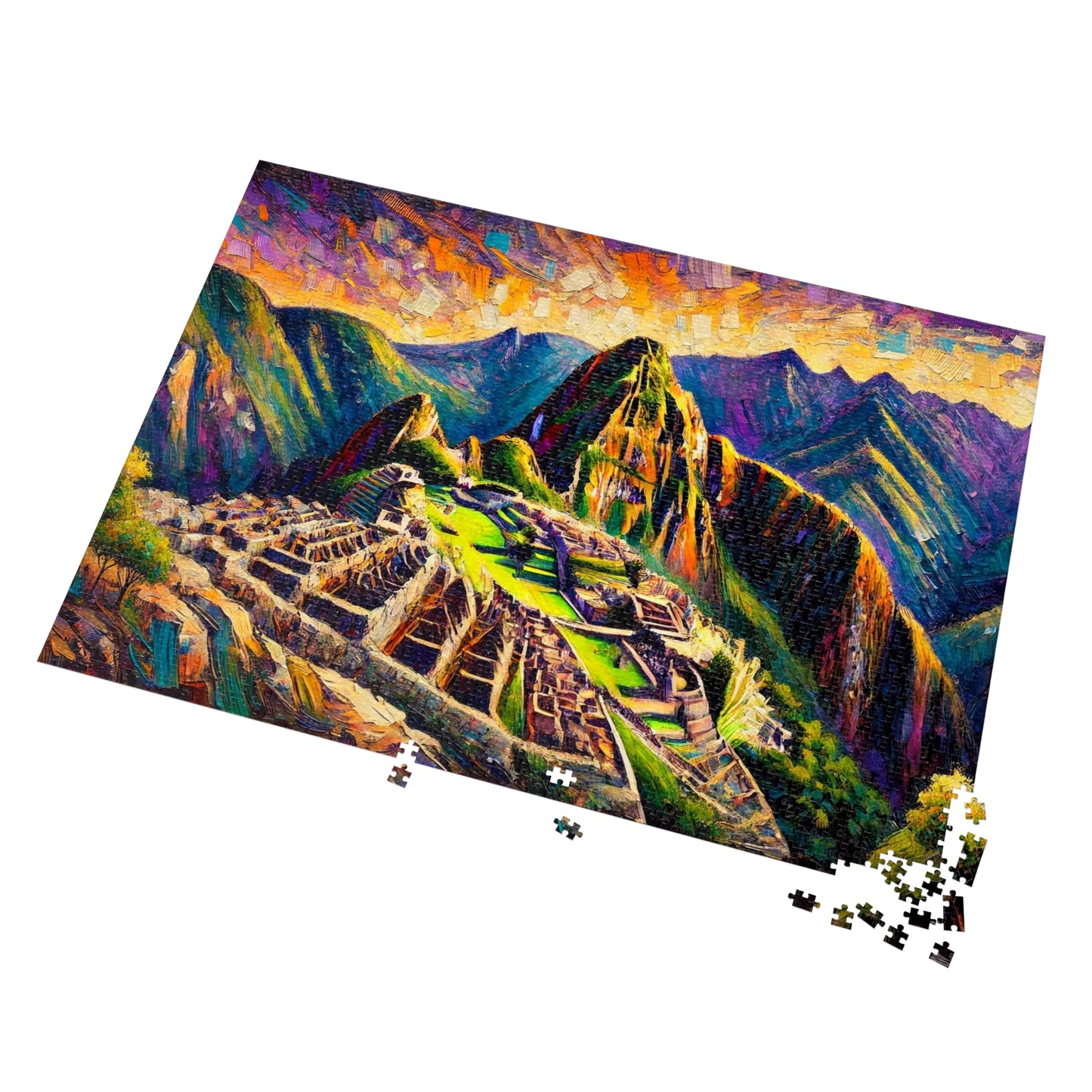 The Painted Heights of Machu Picchu