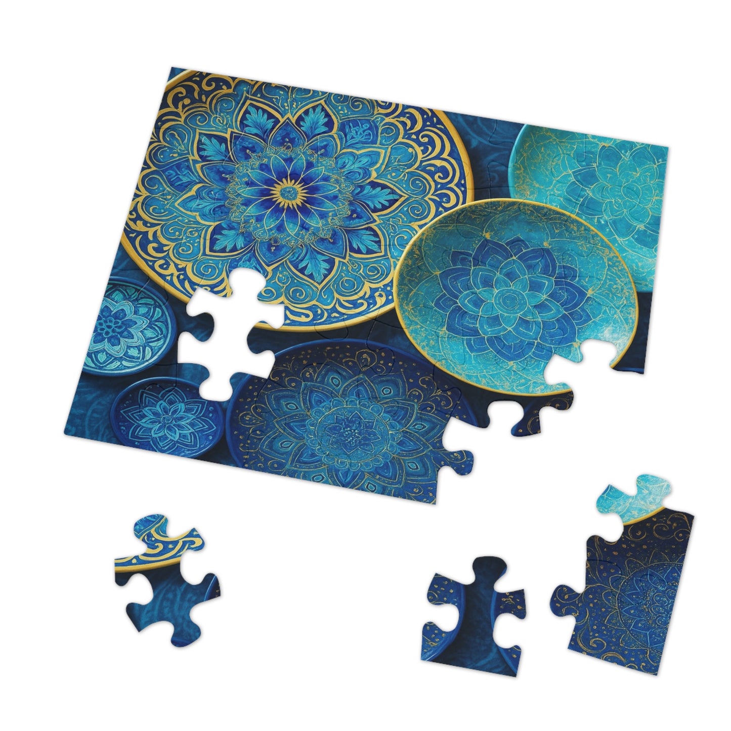 Whispers of Samarkand: The Blue Mosaic