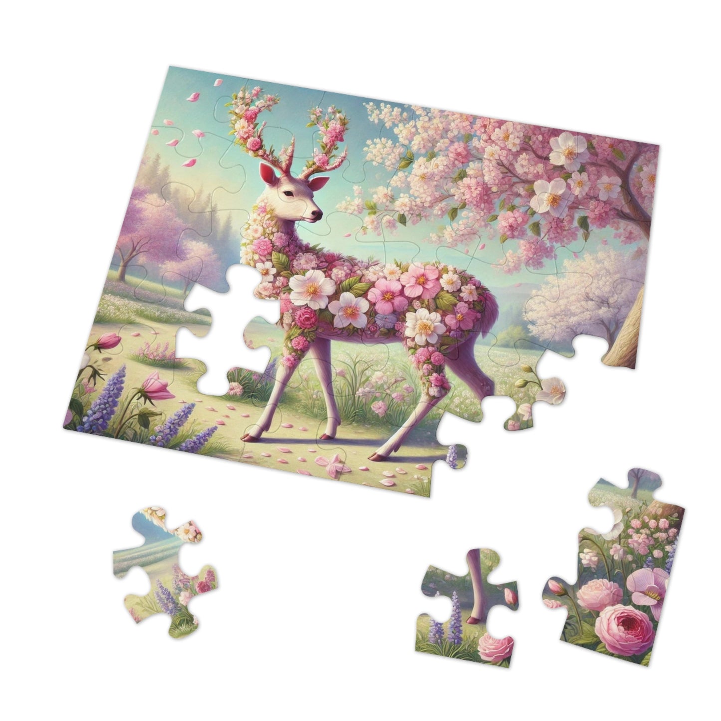 The Sakura Stag: A Vision of Spring