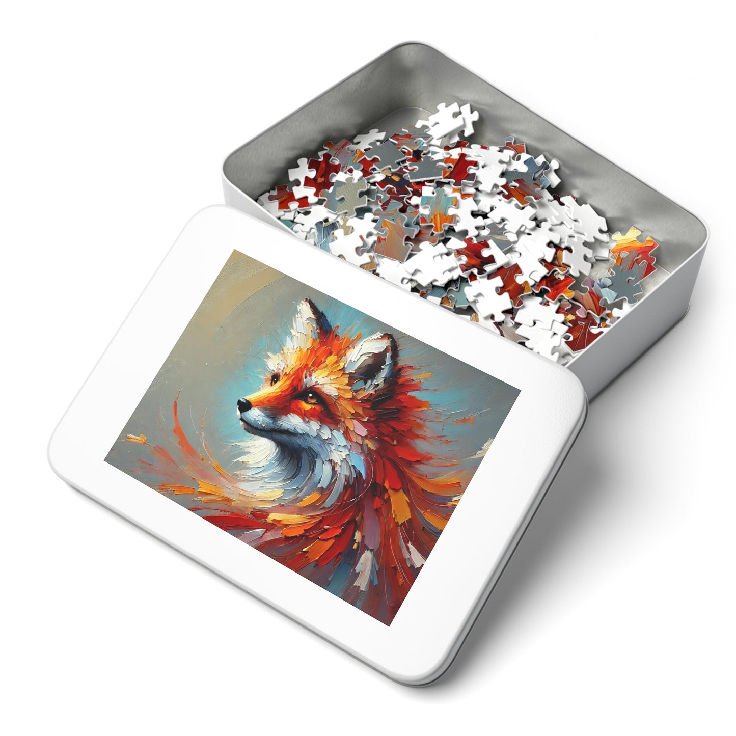 Crimson Serenity: The Fire Within the Fox