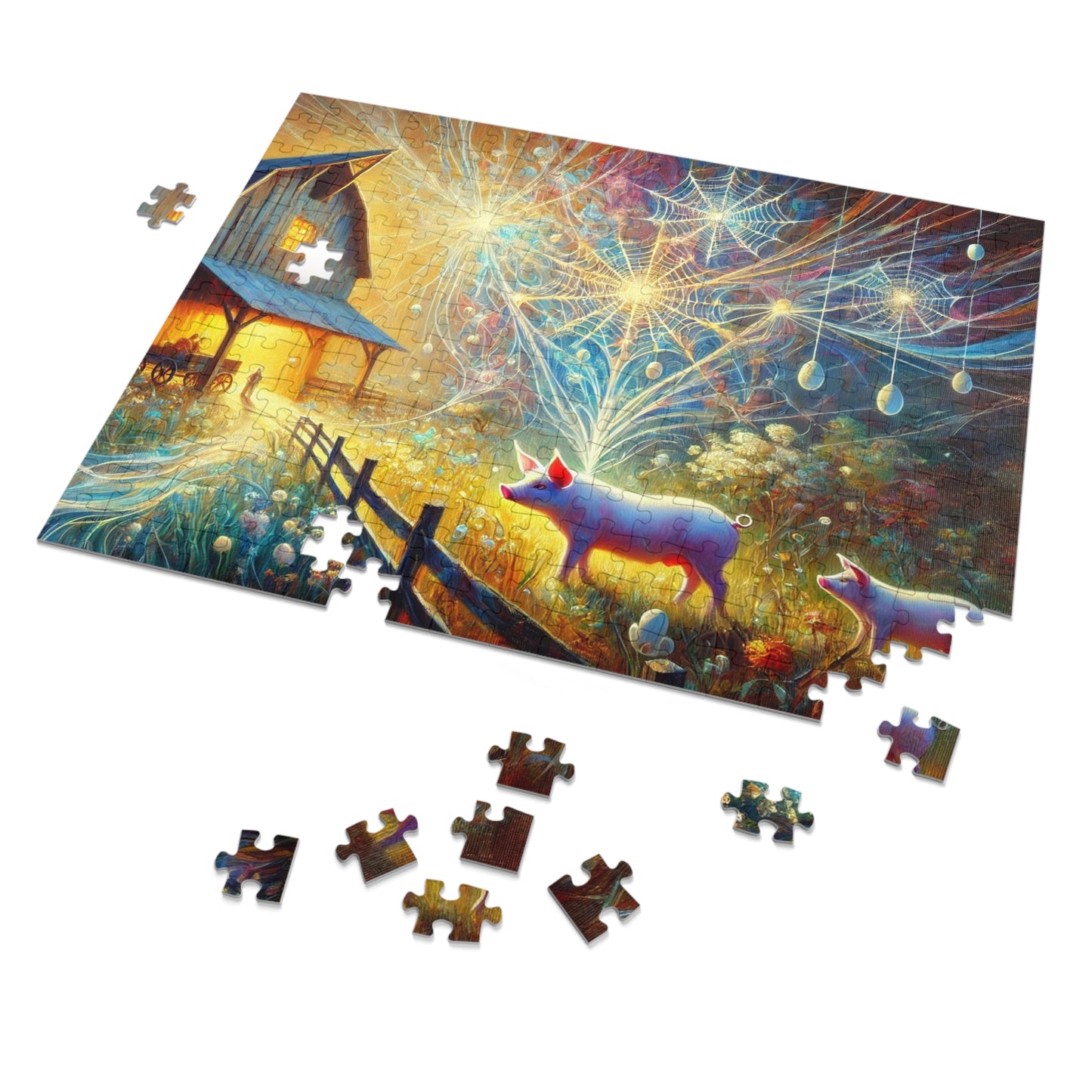 The Web of Light: A Tale Woven in Wonder