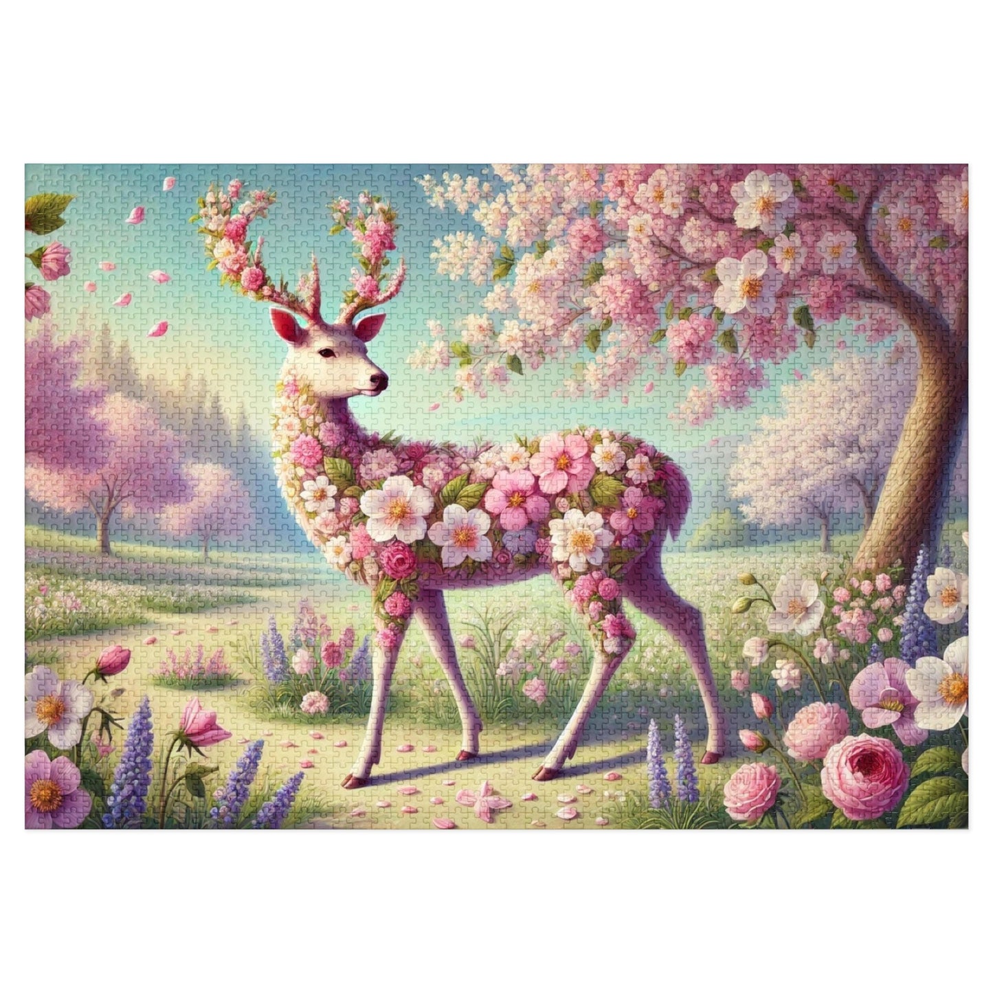 The Sakura Stag: A Vision of Spring