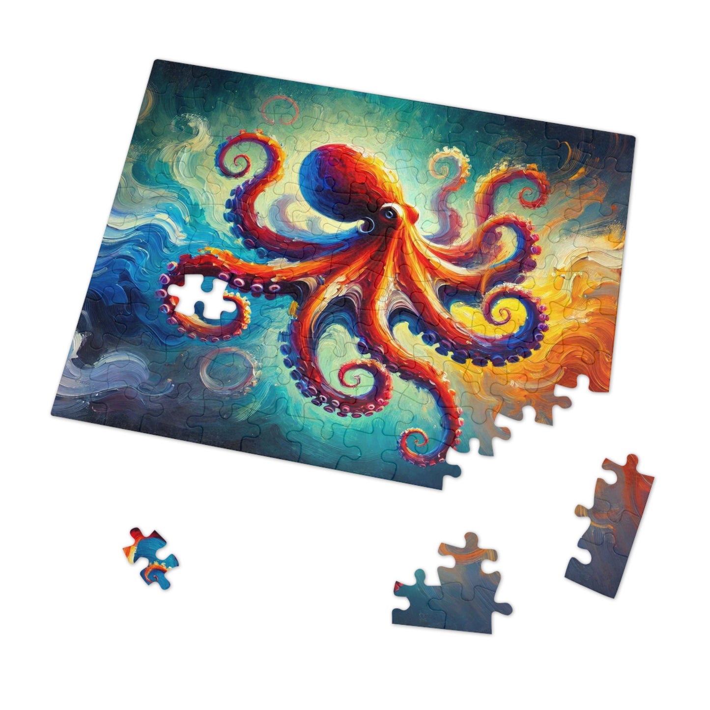 Chromatic Embrace: The Dance of the Deep