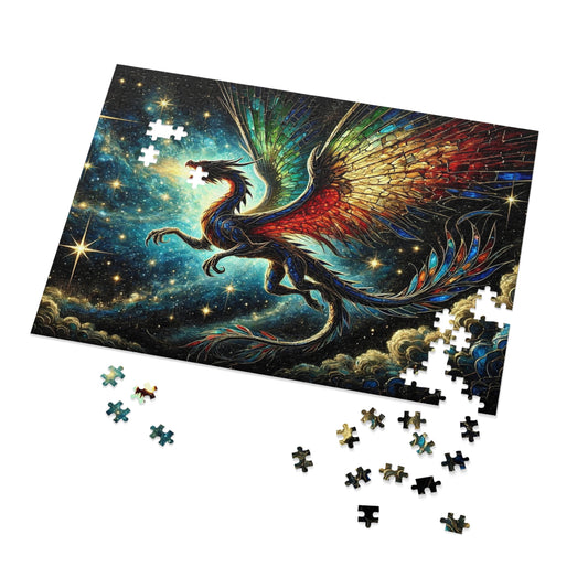 The Celestial Dragon: Wings of Glass and Light