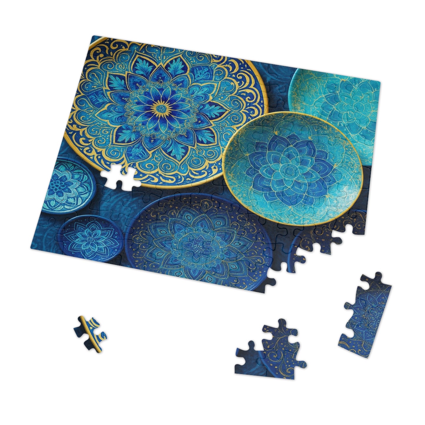 Whispers of Samarkand: The Blue Mosaic