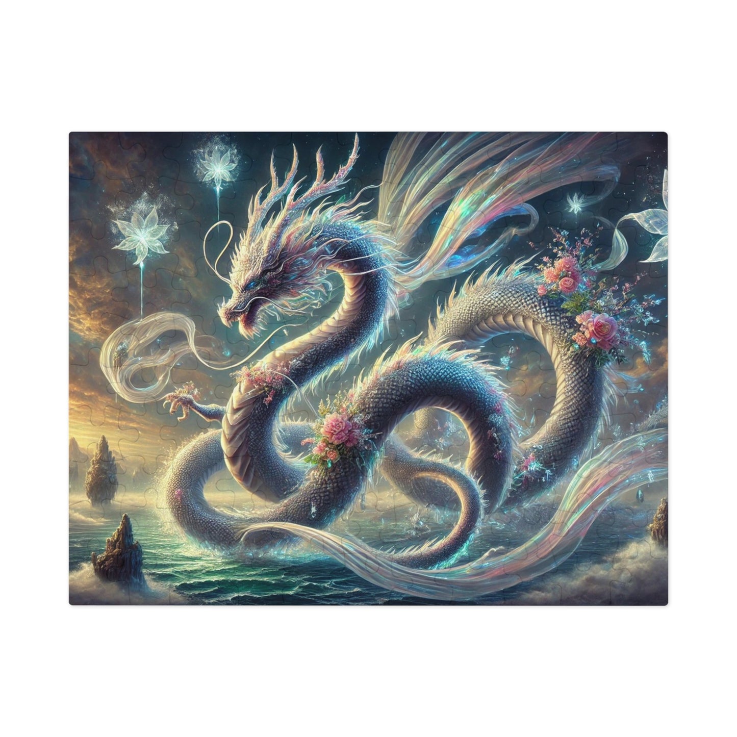 Ethereal Wyrm: Weaving Through the Nebulous Skies
