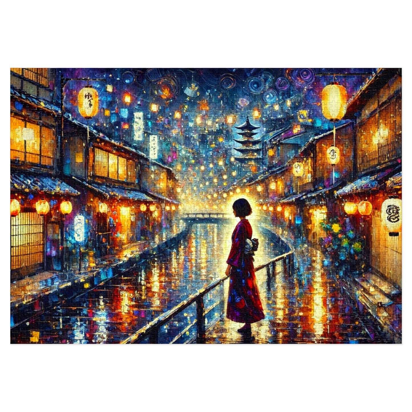 Kyoto Nights Under the Lantern Glow