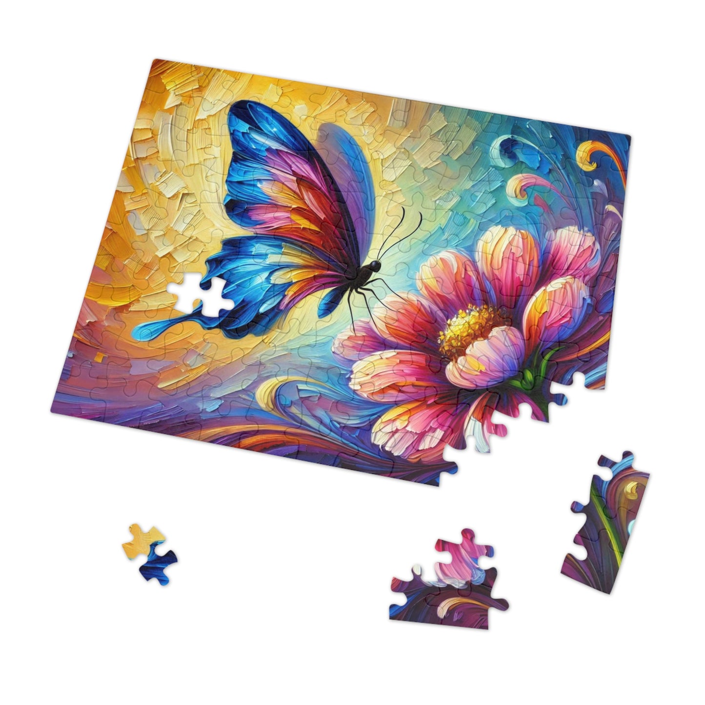 Wings of Radiance: A Symphony of Color in Motion