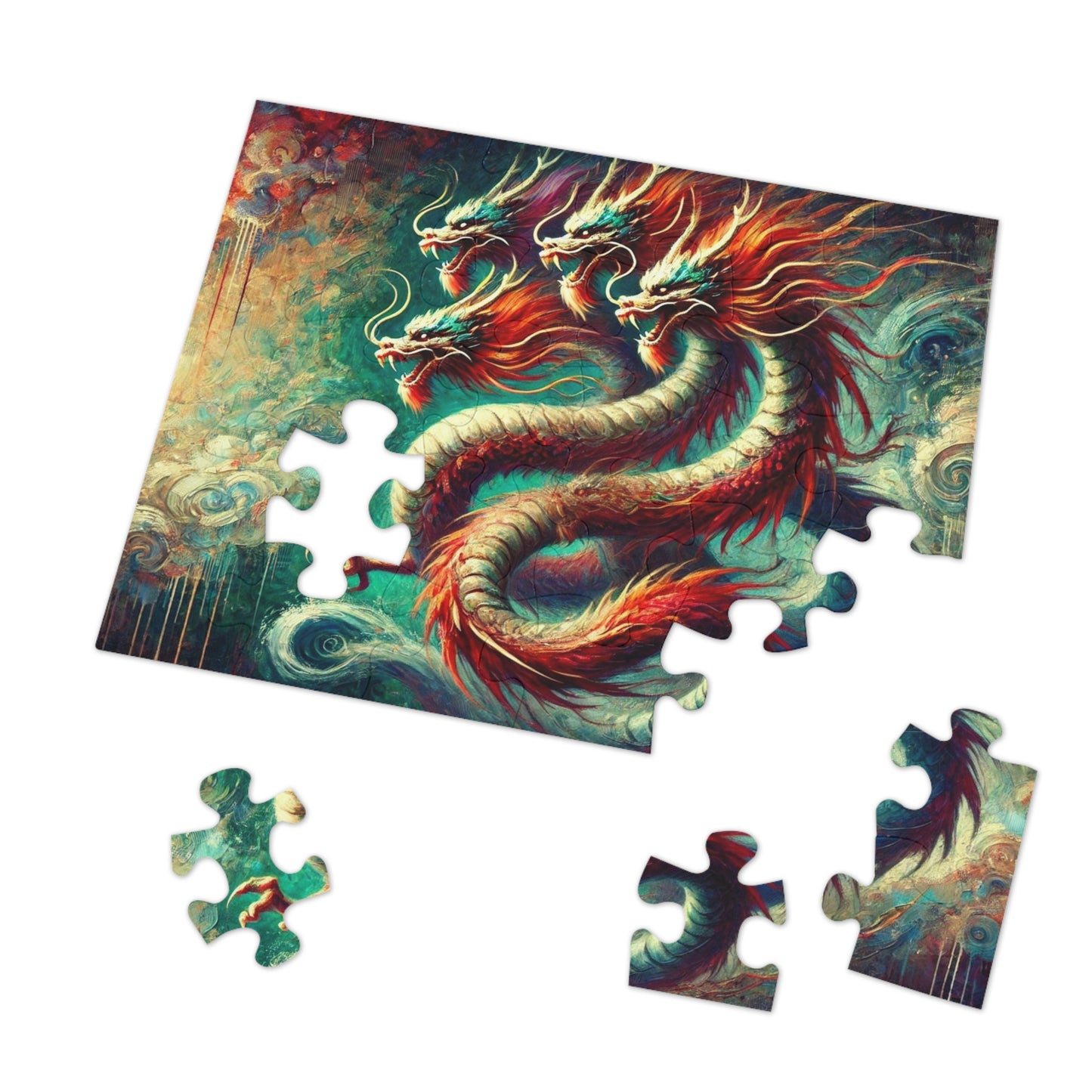 Yamata no Orochi: A Dance of Fiery Serpents