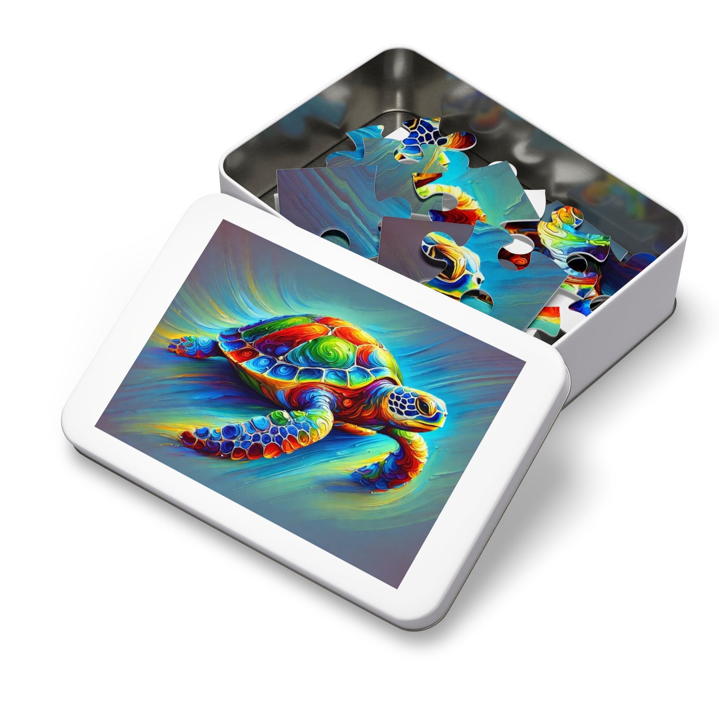 Ocean's Palette: The Vibrant Sea Turtle