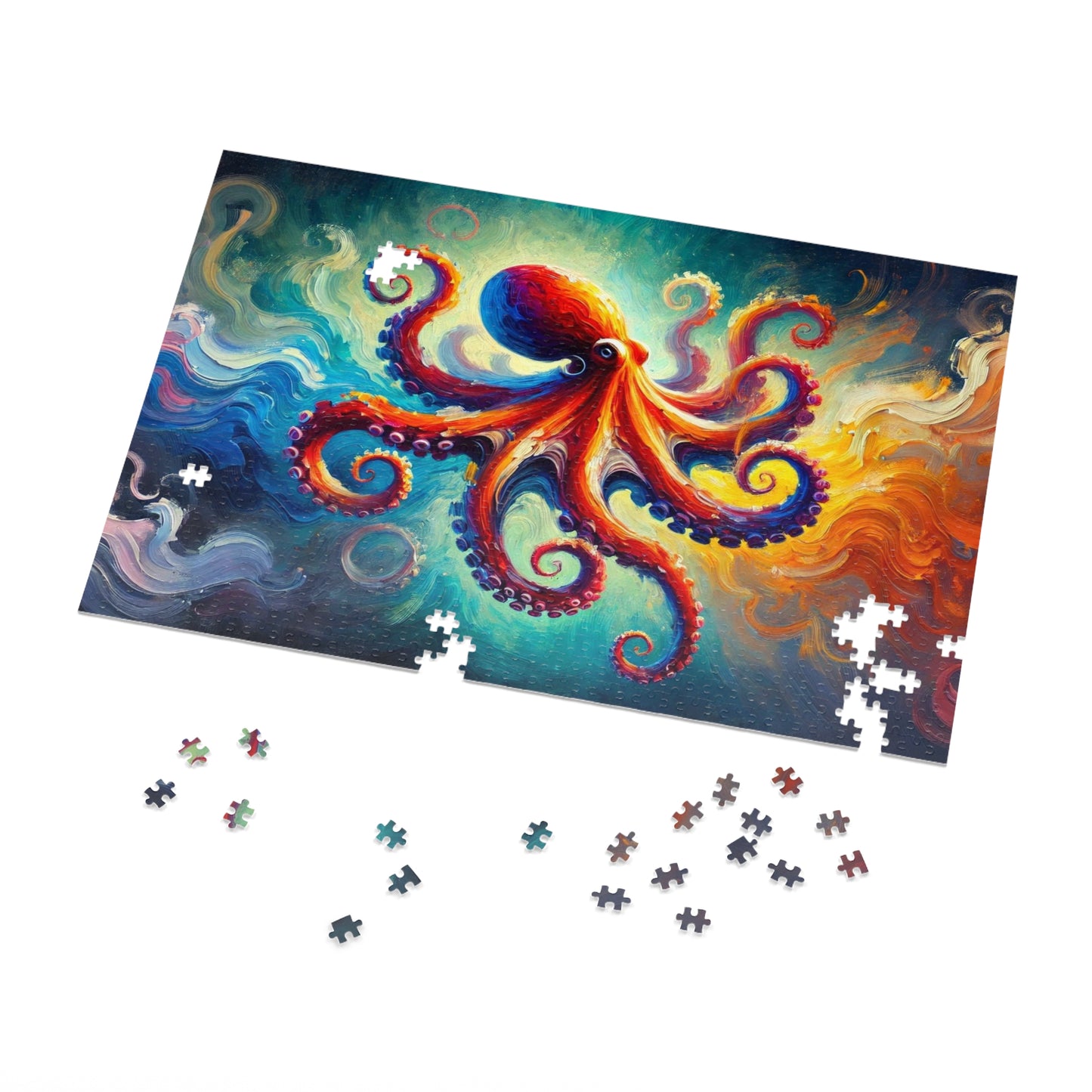 Chromatic Embrace: The Dance of the Deep
