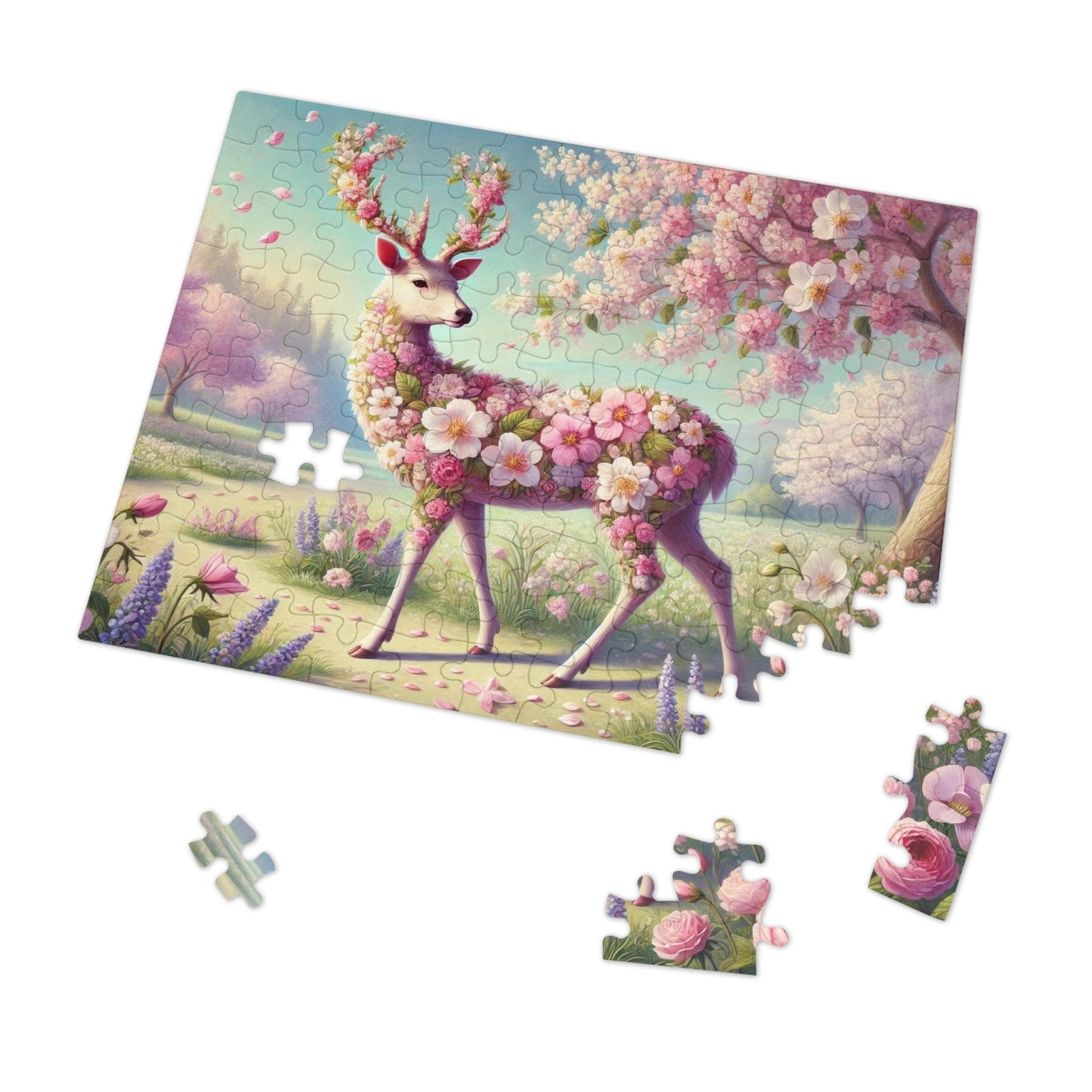 The Sakura Stag: A Vision of Spring