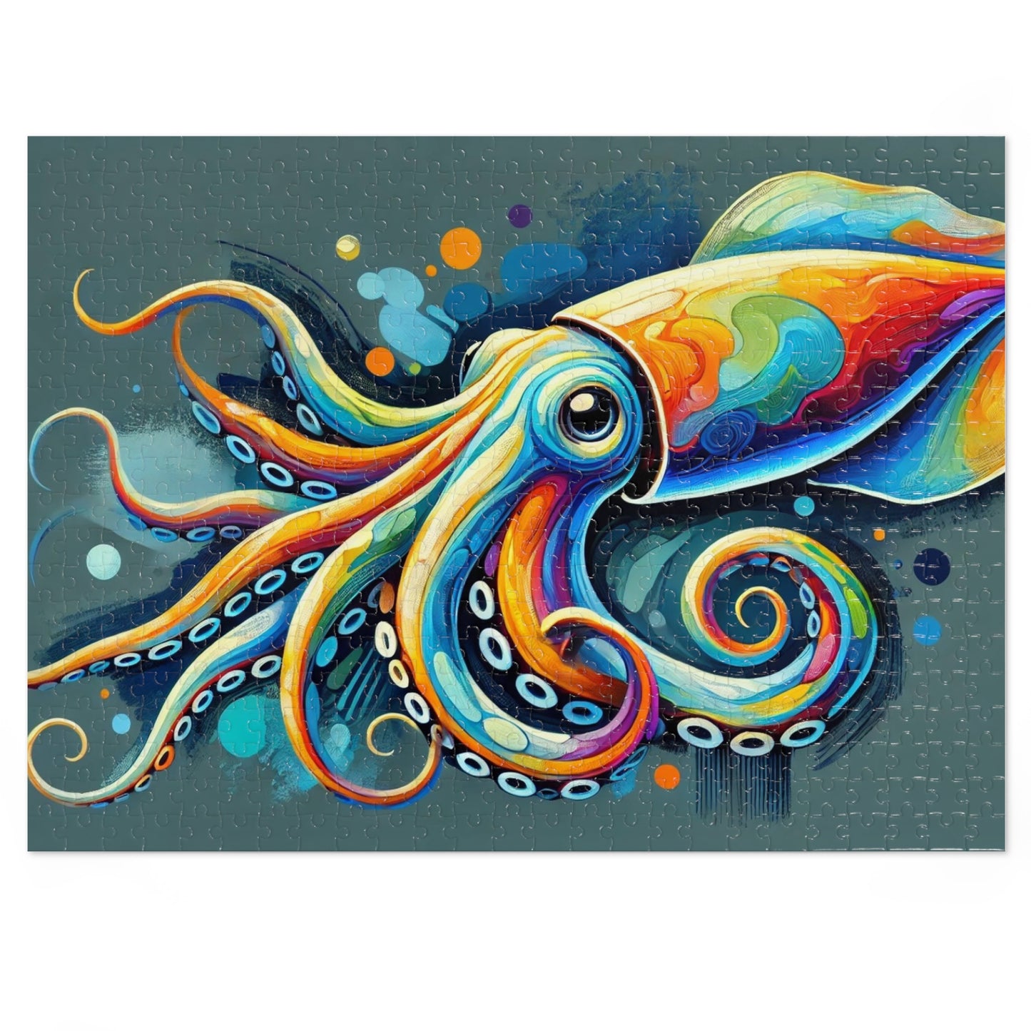 Dancing Squid: A Prismatic Ballet