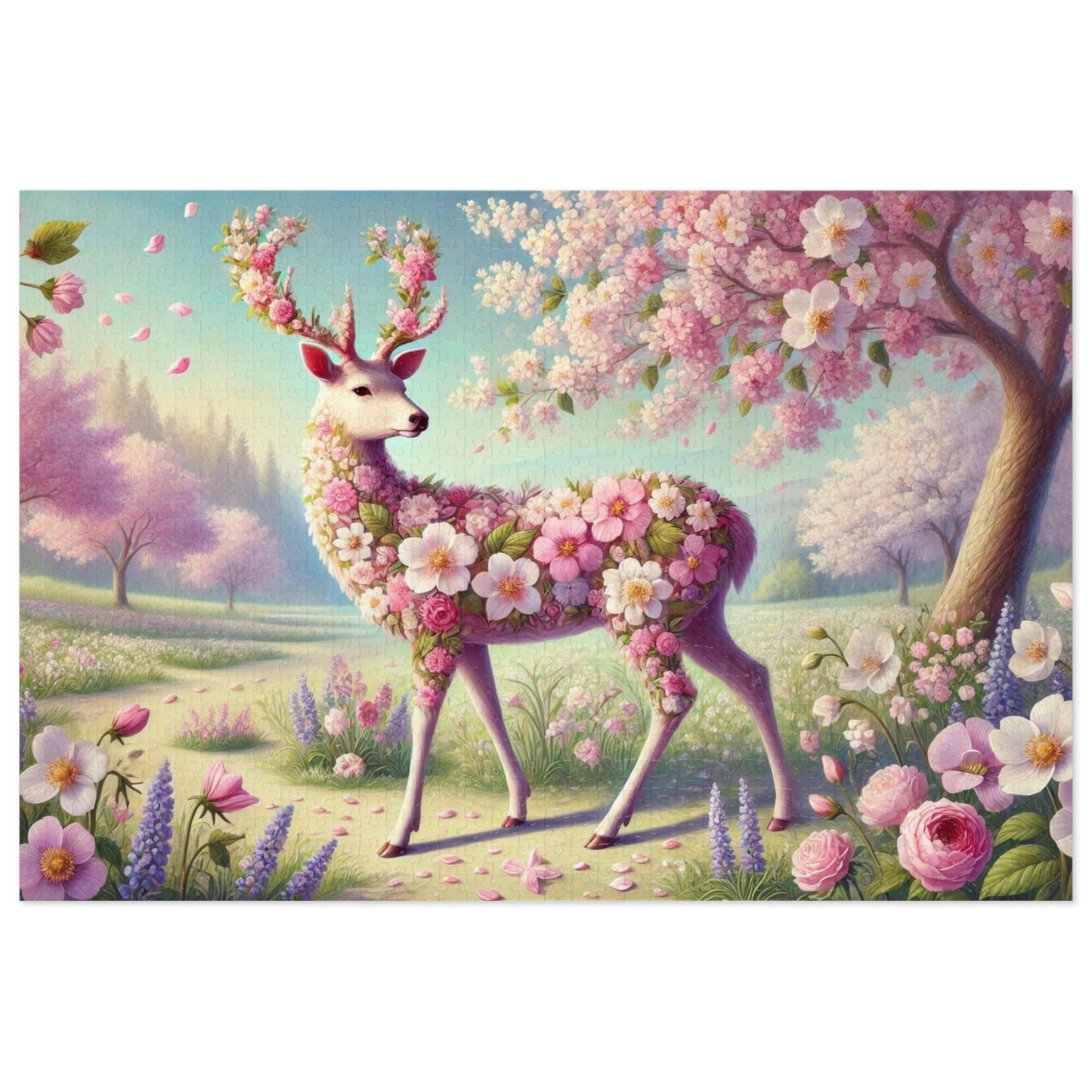 The Sakura Stag: A Vision of Spring
