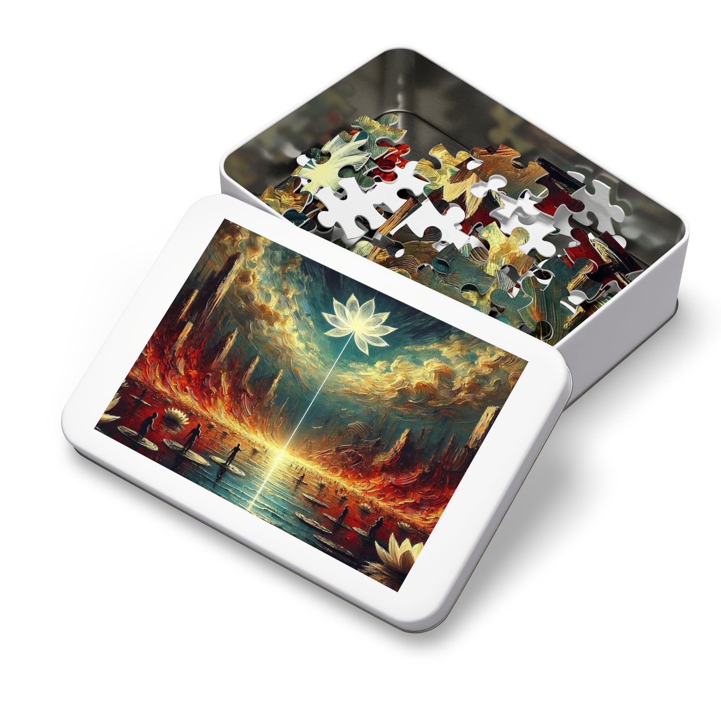 Lotus in the Inferno: A Puzzle Inspired by Rashomon