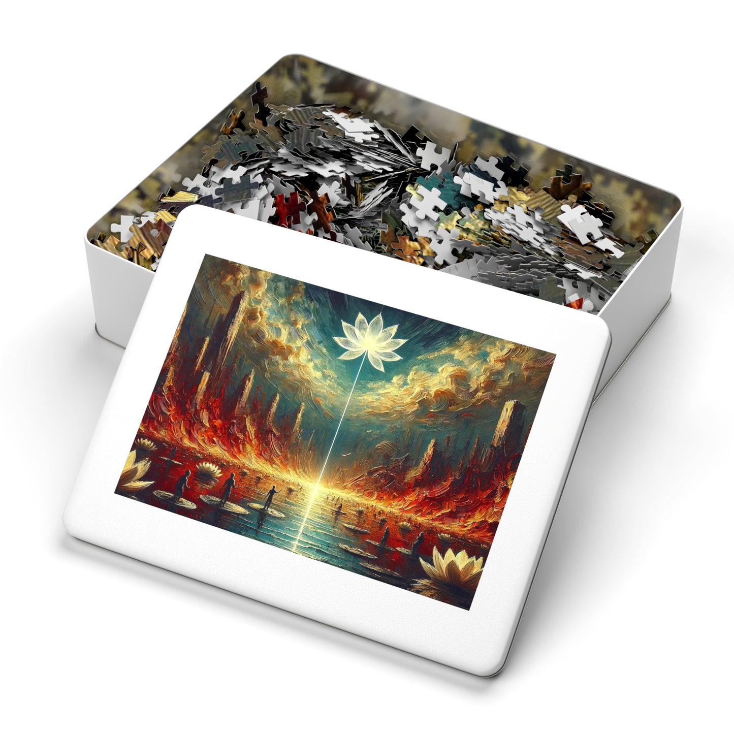 Lotus in the Inferno: A Puzzle Inspired by Rashomon