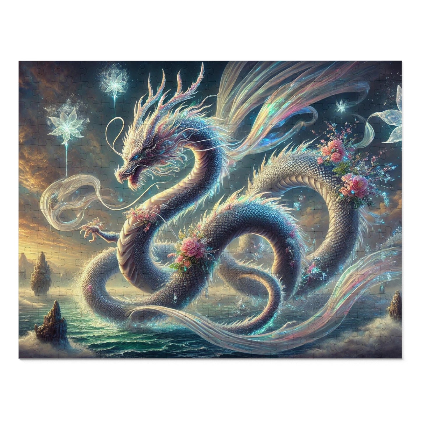 Ethereal Wyrm: Weaving Through the Nebulous Skies