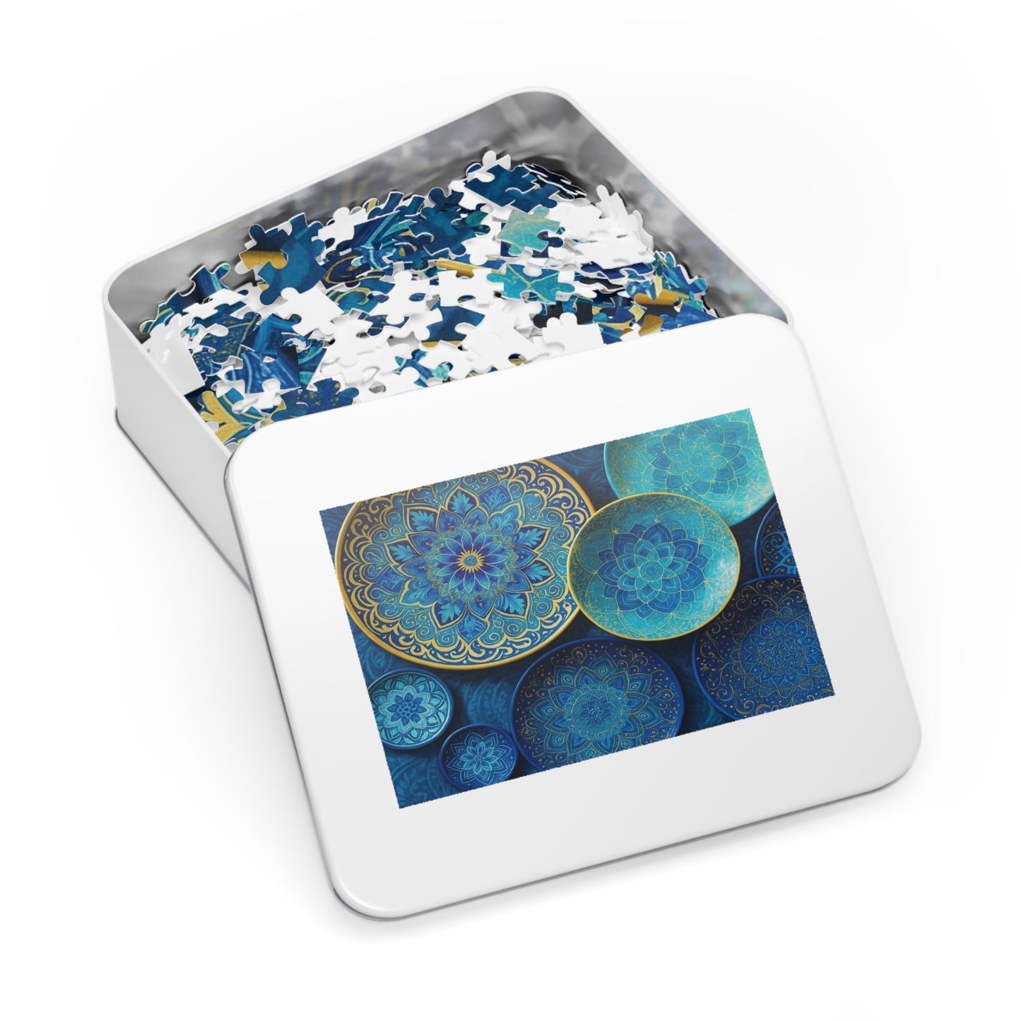Whispers of Samarkand: The Blue Mosaic