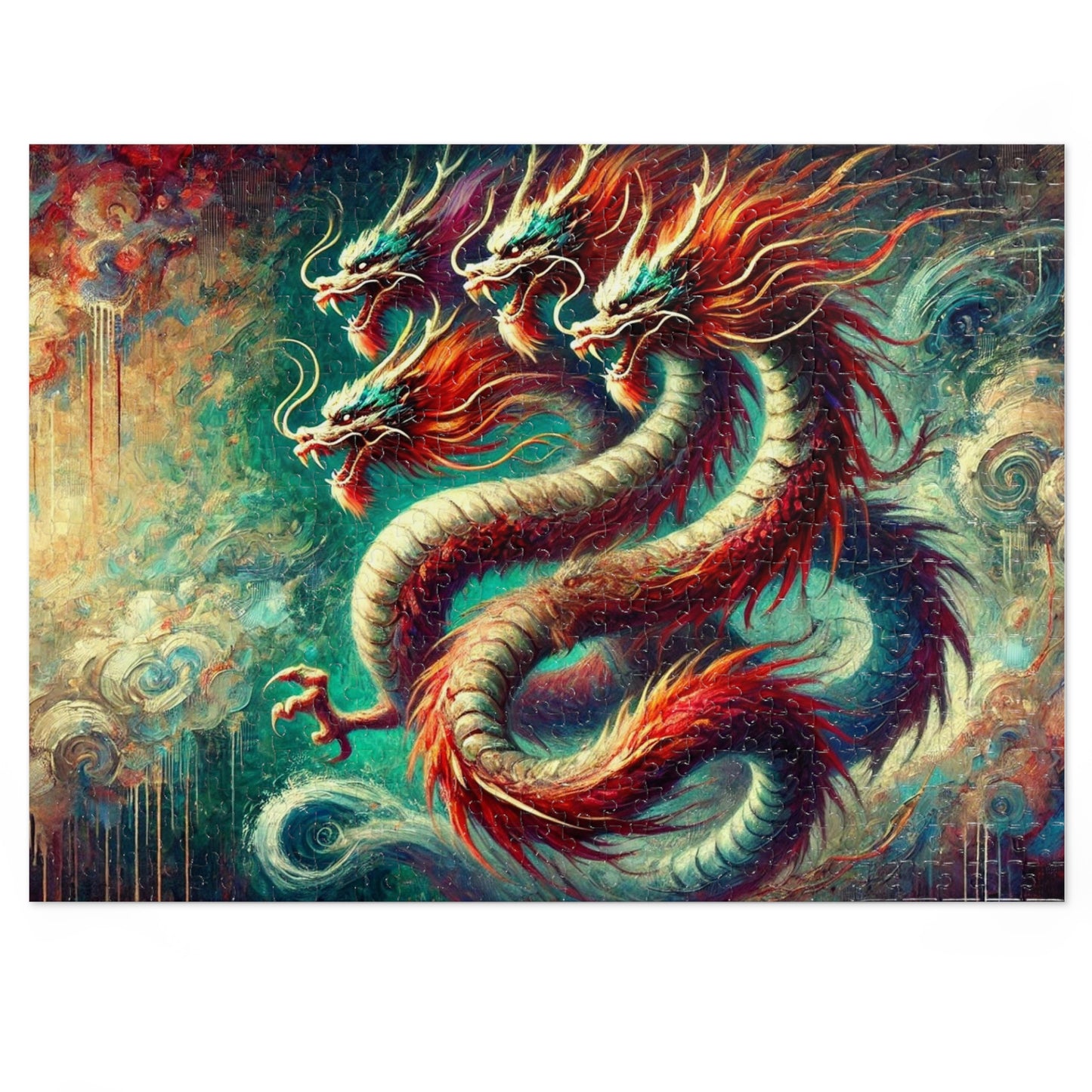 Yamata no Orochi: A Dance of Fiery Serpents