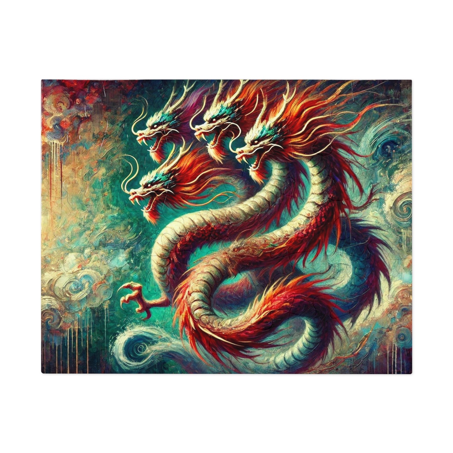 Yamata no Orochi: A Dance of Fiery Serpents