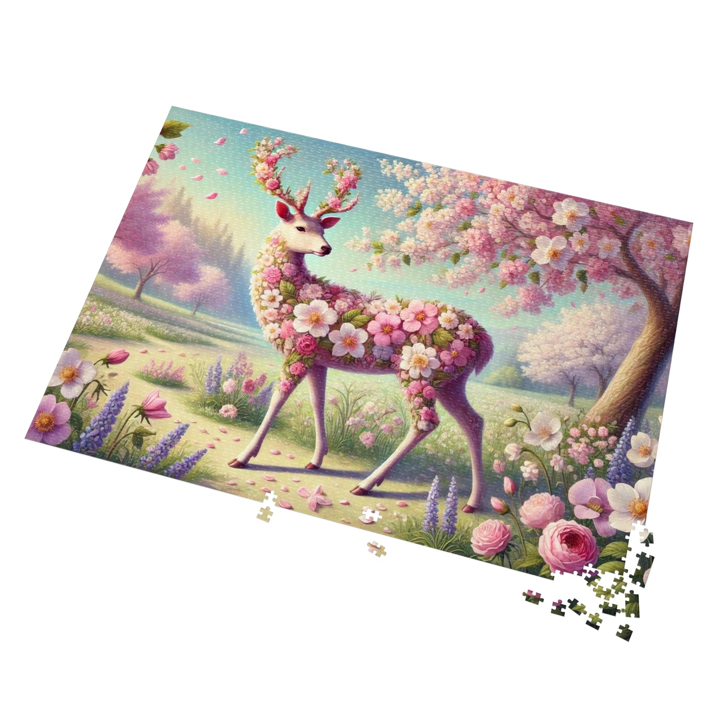 The Sakura Stag: A Vision of Spring