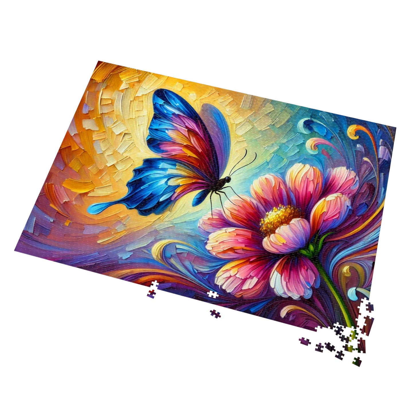 Wings of Radiance: A Symphony of Color in Motion