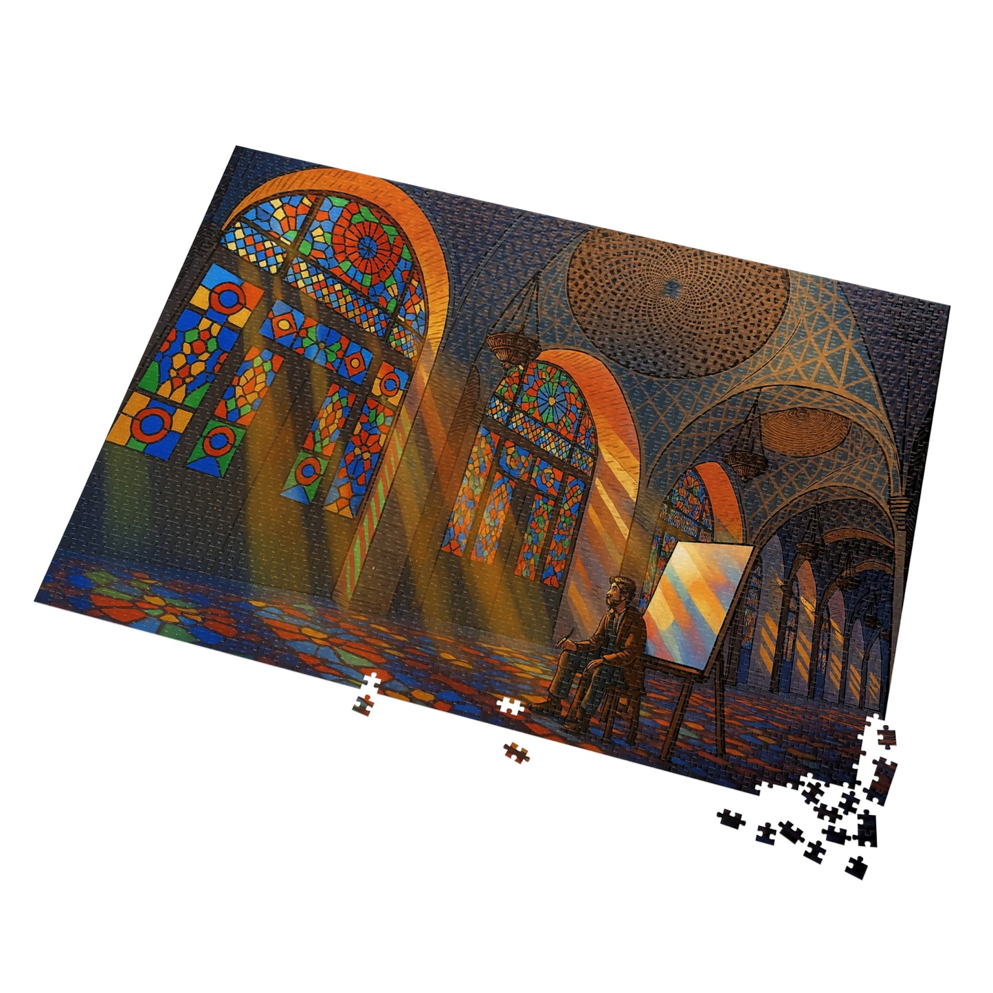 Cathedral of Light: A Symphony of Glass and Sunlight