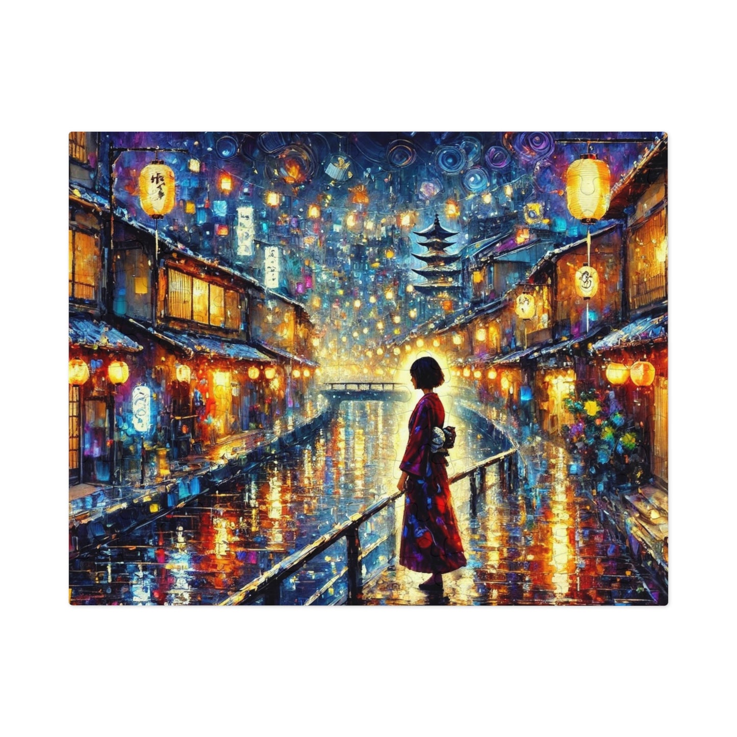 Kyoto Nights Under the Lantern Glow