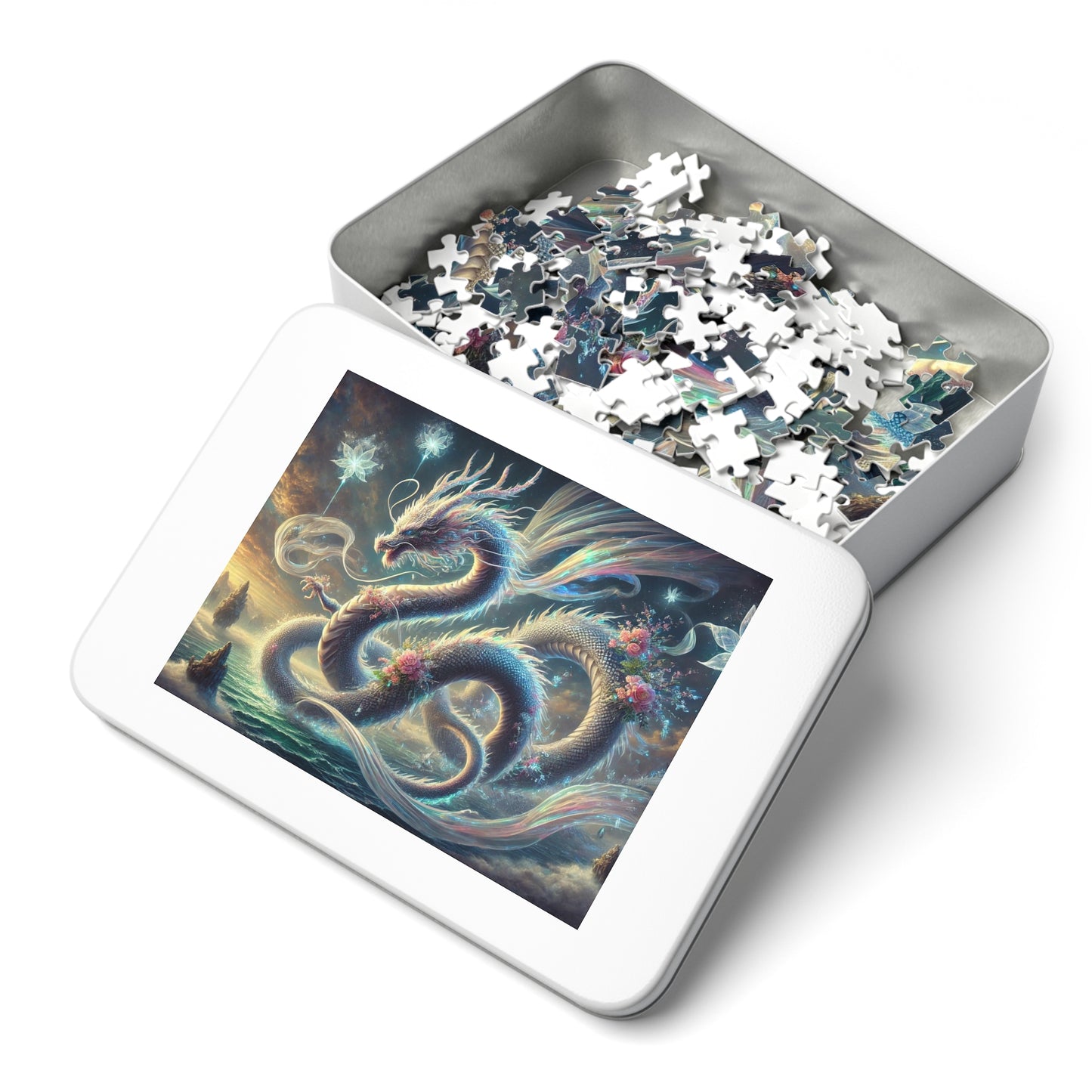 Ethereal Wyrm: Weaving Through the Nebulous Skies