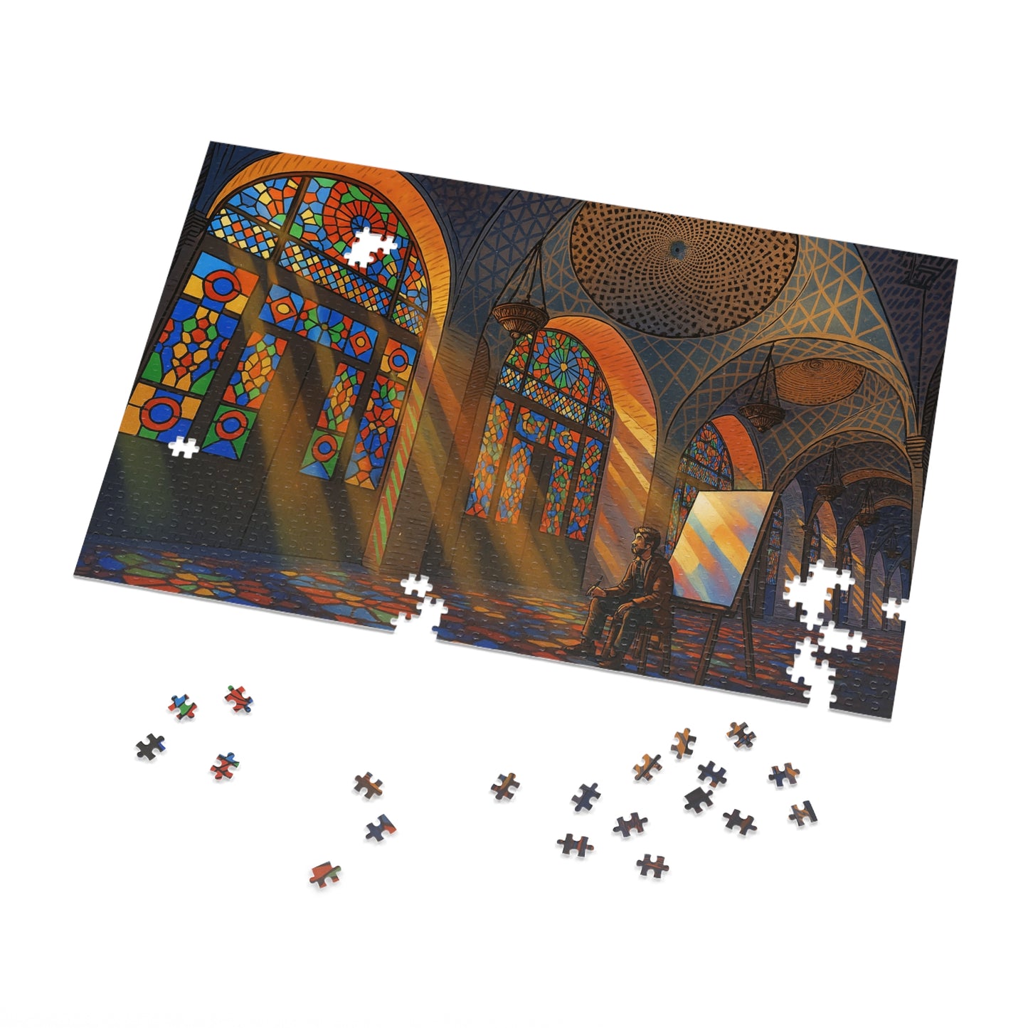 Cathedral of Light: A Symphony of Glass and Sunlight