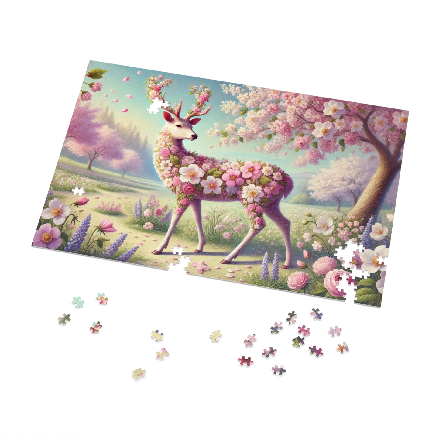 The Sakura Stag: A Vision of Spring