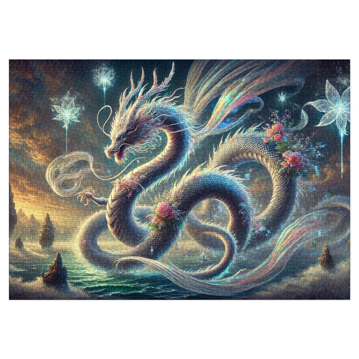 Ethereal Wyrm: Weaving Through the Nebulous Skies
