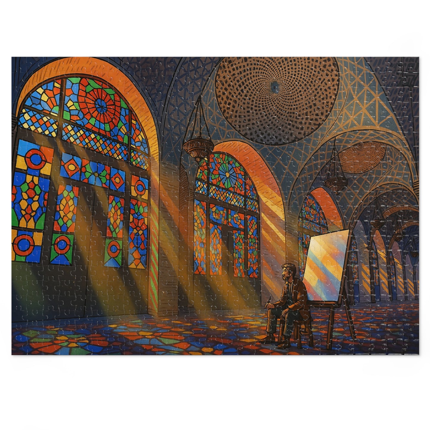 Cathedral of Light: A Symphony of Glass and Sunlight