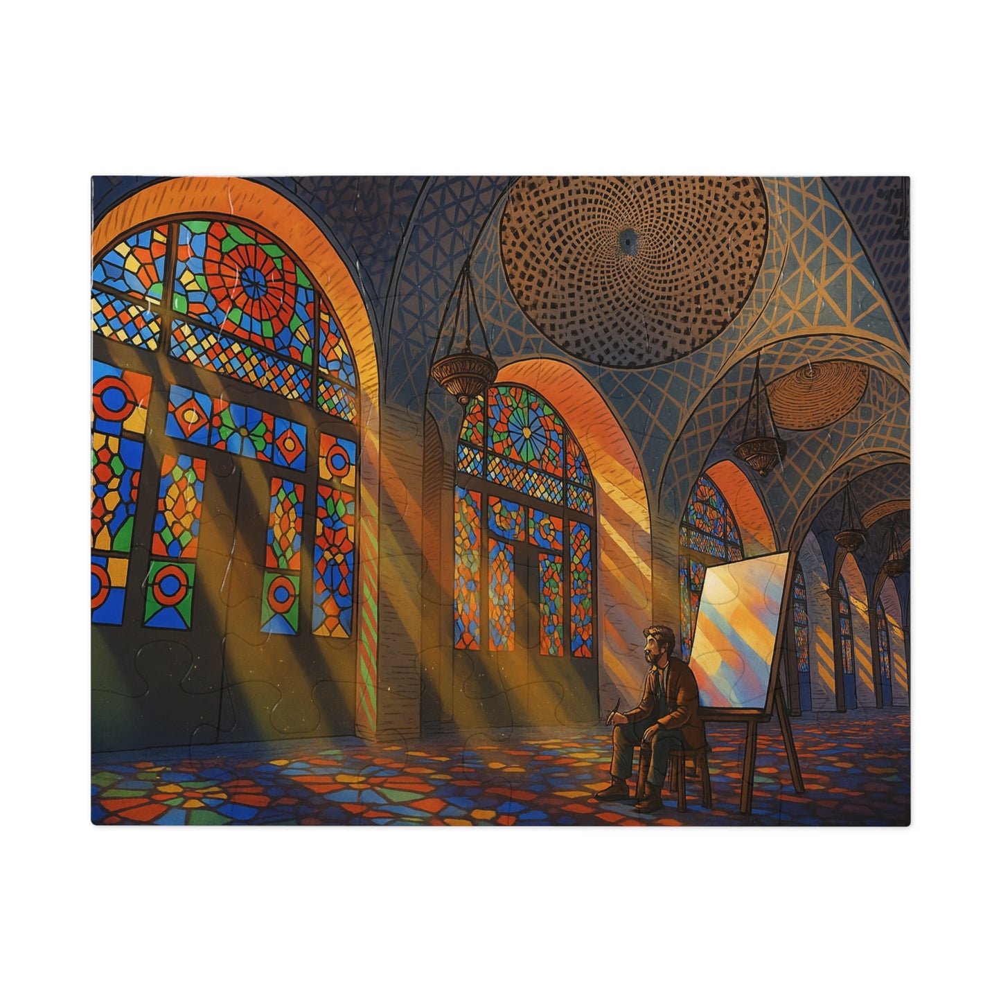 Cathedral of Light: A Symphony of Glass and Sunlight