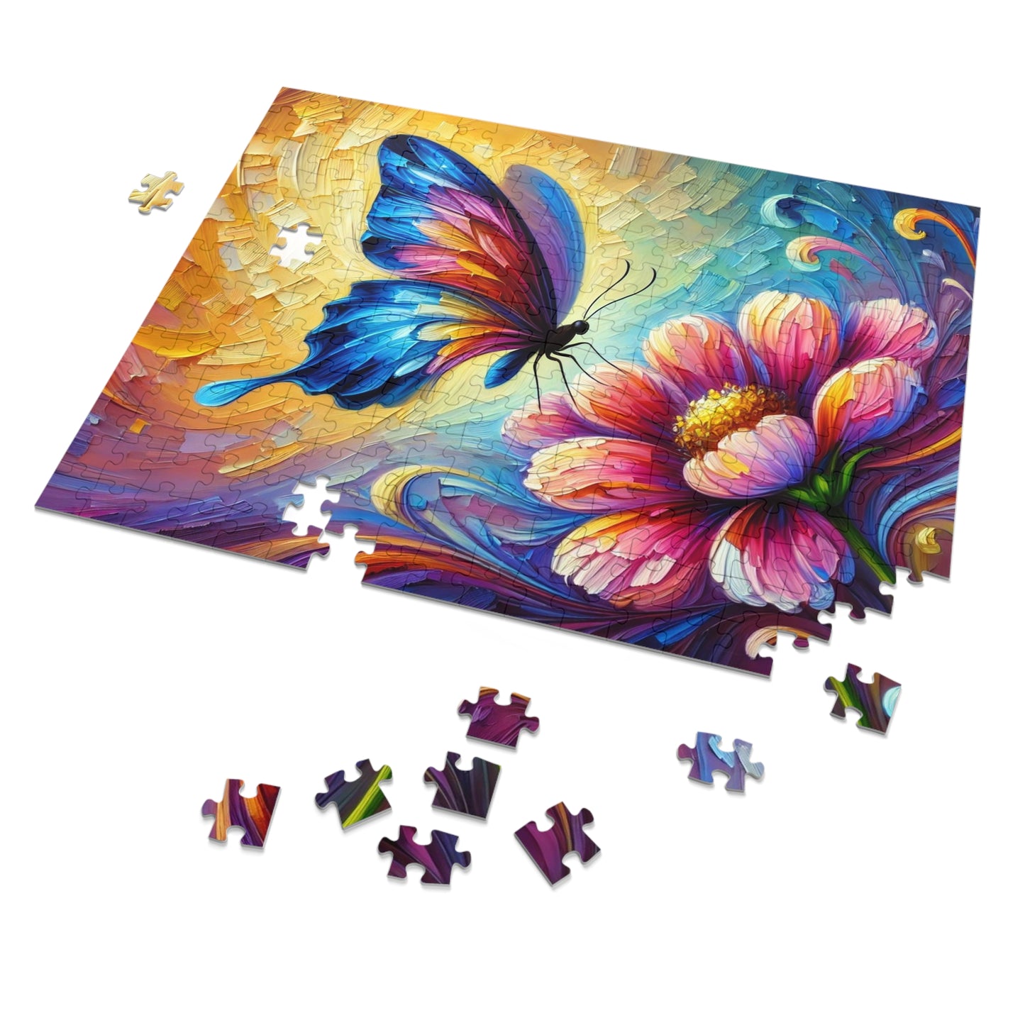 Wings of Radiance: A Symphony of Color in Motion