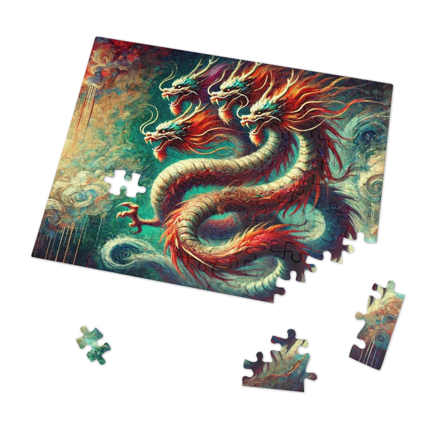 Yamata no Orochi: A Dance of Fiery Serpents