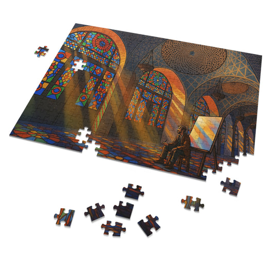 Cathedral of Light: A Symphony of Glass and Sunlight