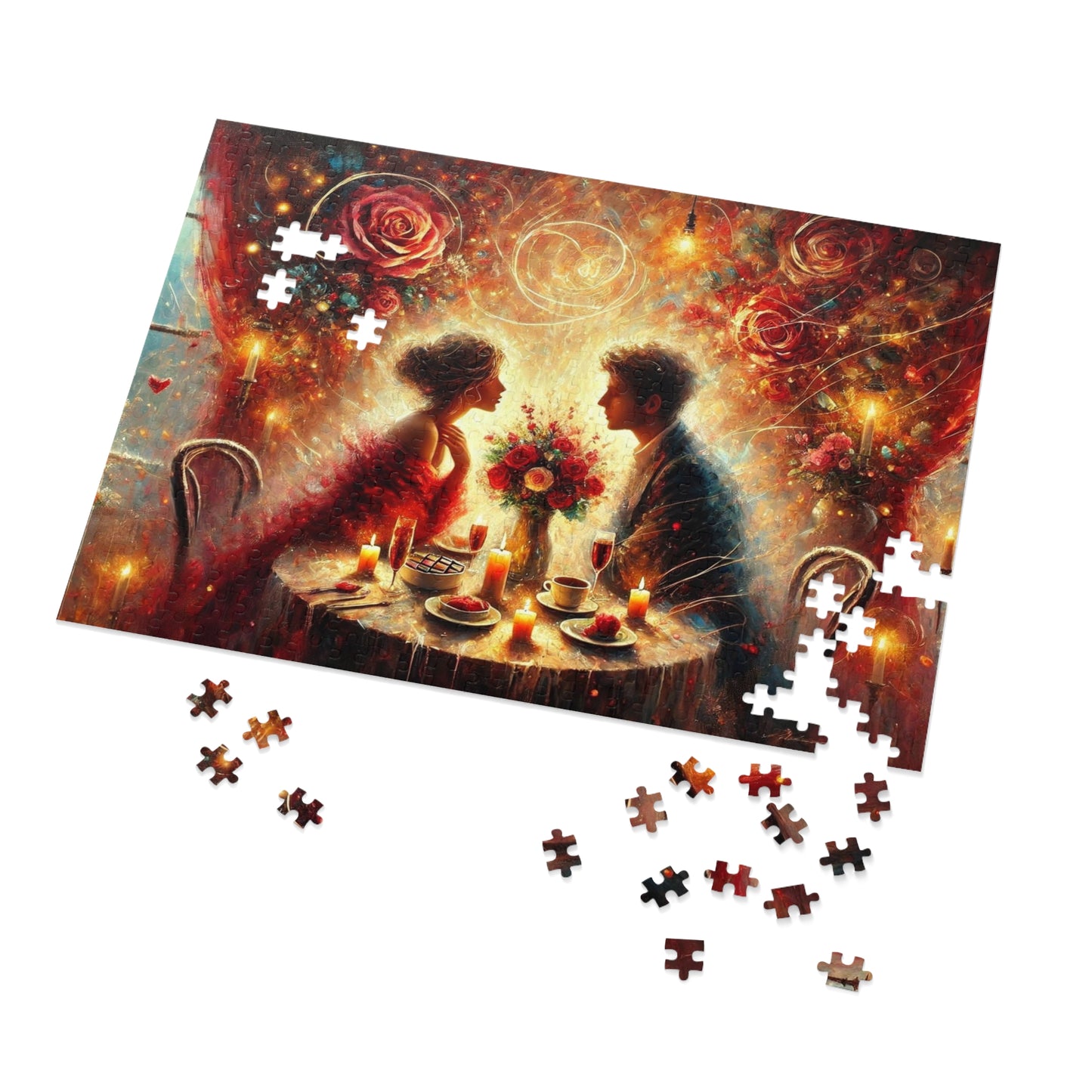 In the Glow of Love: A Valentines Moment