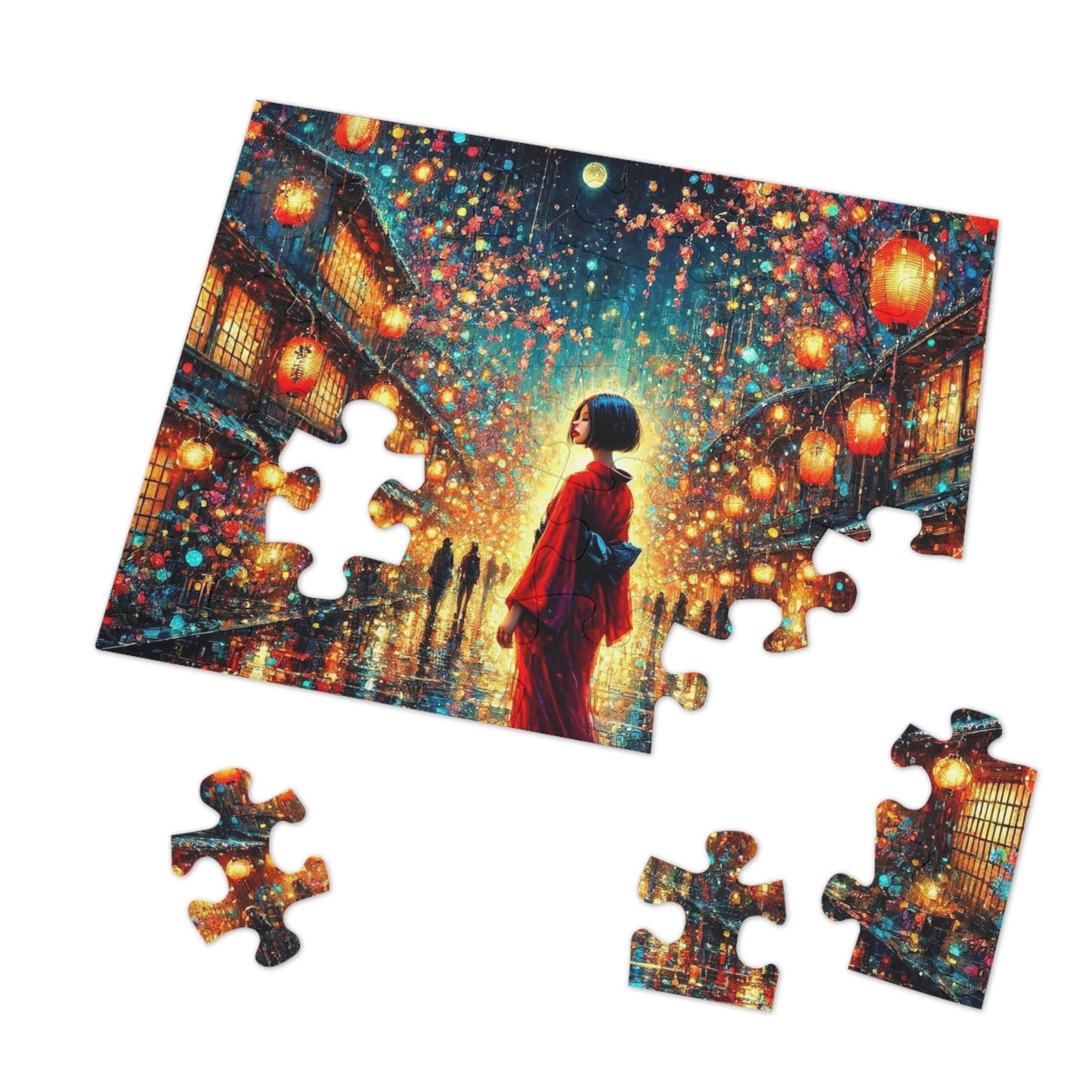 Moonlight, Lanterns, and Blossoms in Kyoto: Inspired by The Night Is Short, Walk on Girl