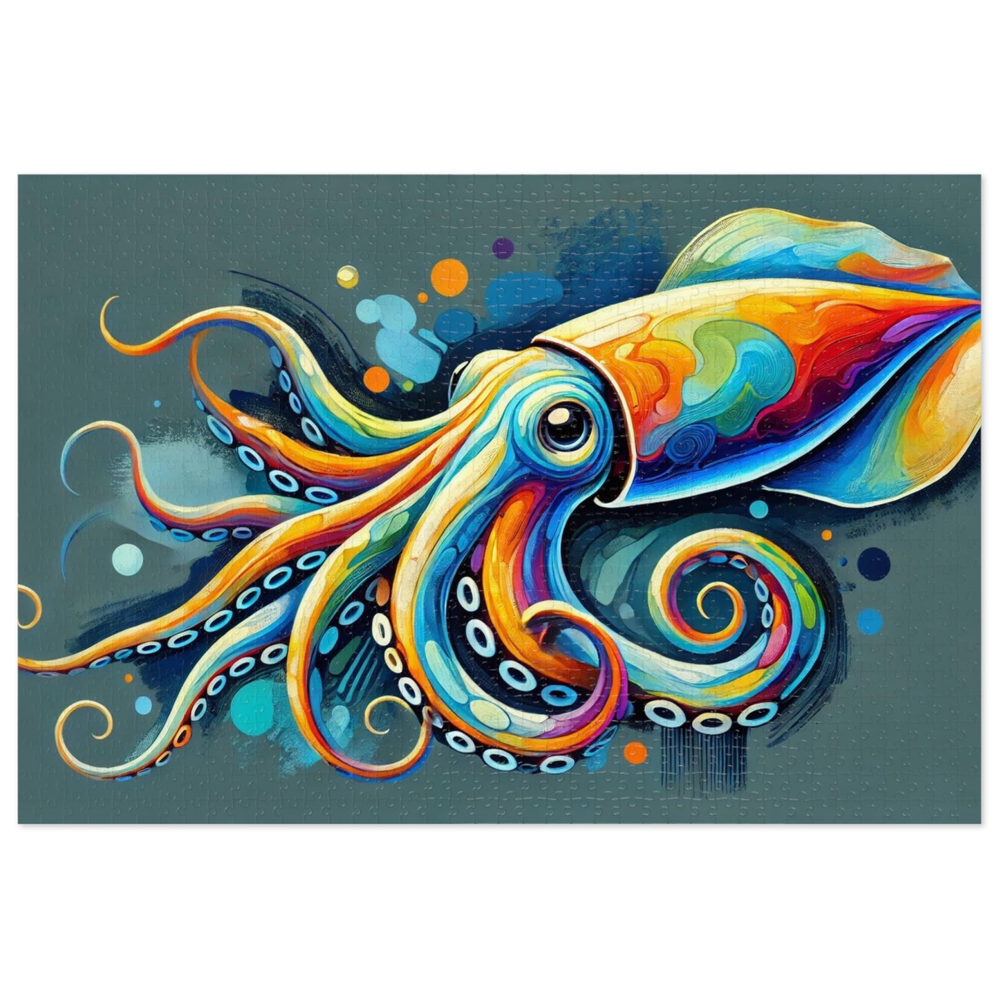Dancing Squid: A Prismatic Ballet