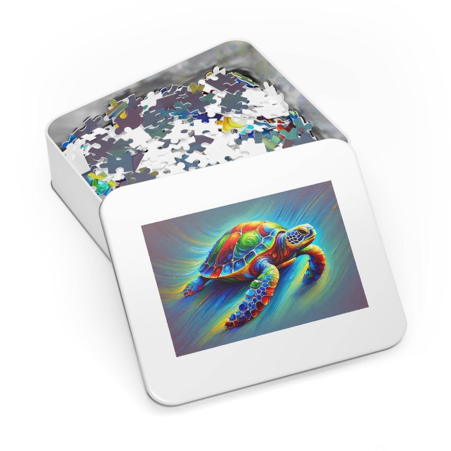 Ocean's Palette: The Vibrant Sea Turtle