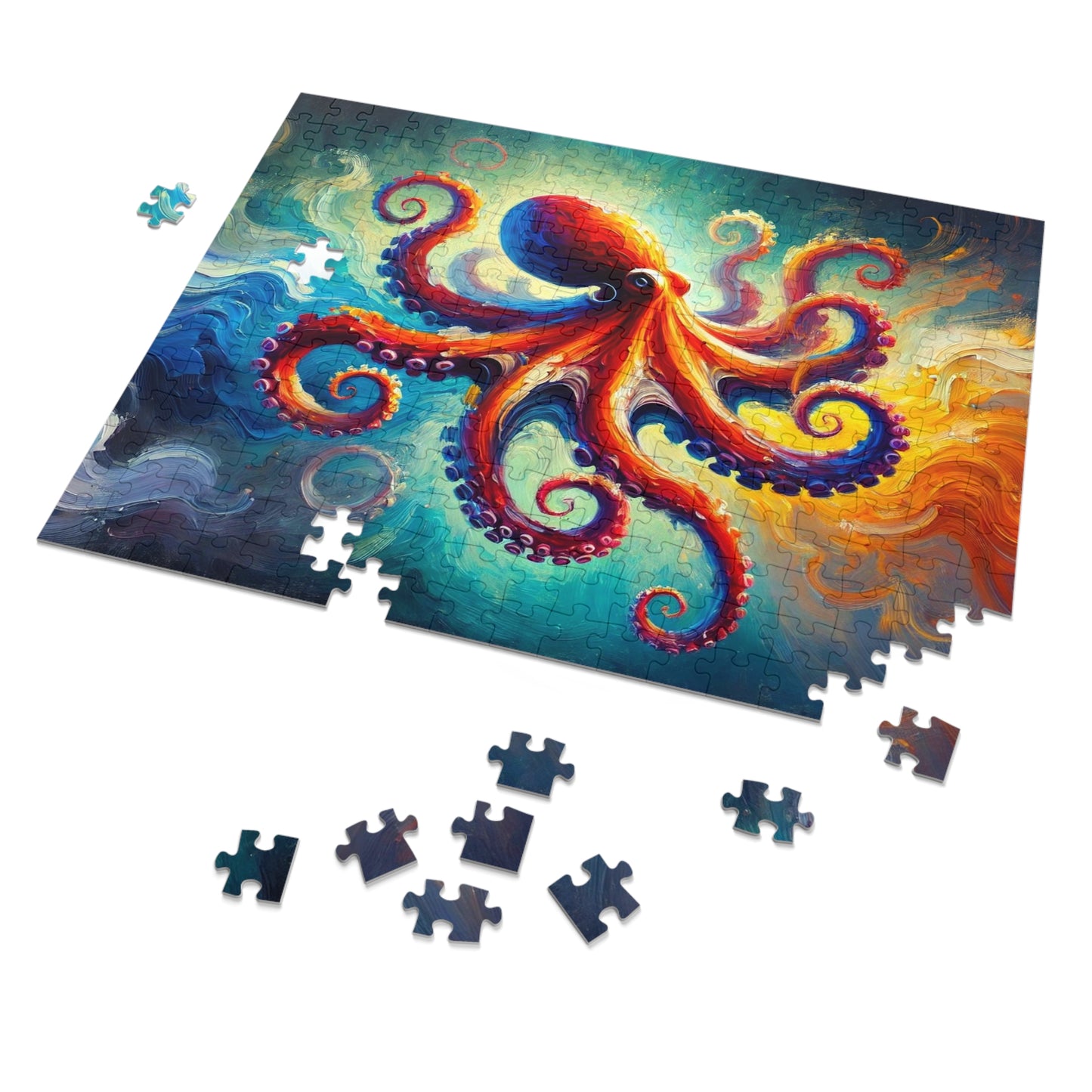 Chromatic Embrace: The Dance of the Deep