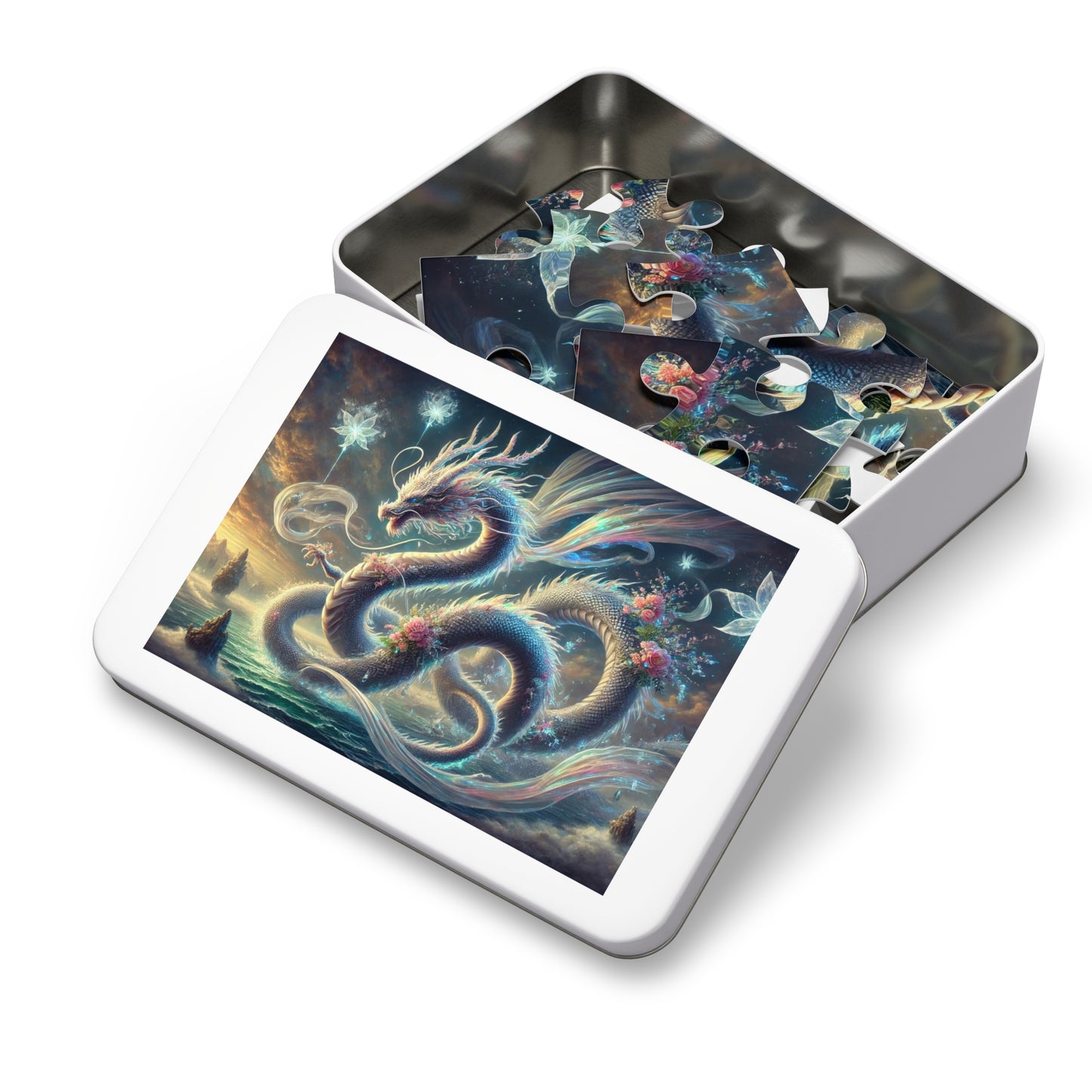 Ethereal Wyrm: Weaving Through the Nebulous Skies